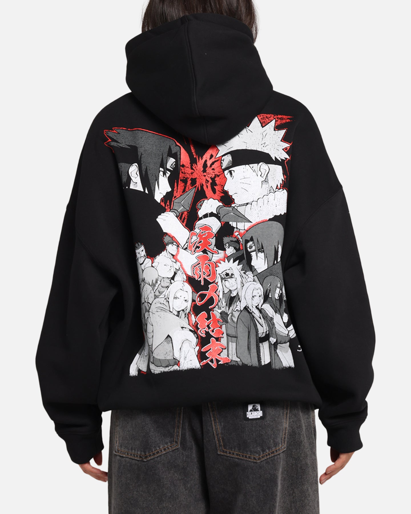 Naruto The End Of Tears Premium Hoodie Black - Anime Cosplay Hooded Sweatshirt for Men & Women | Perfect for Anime Conventions, Casual Wear & Gift Giving