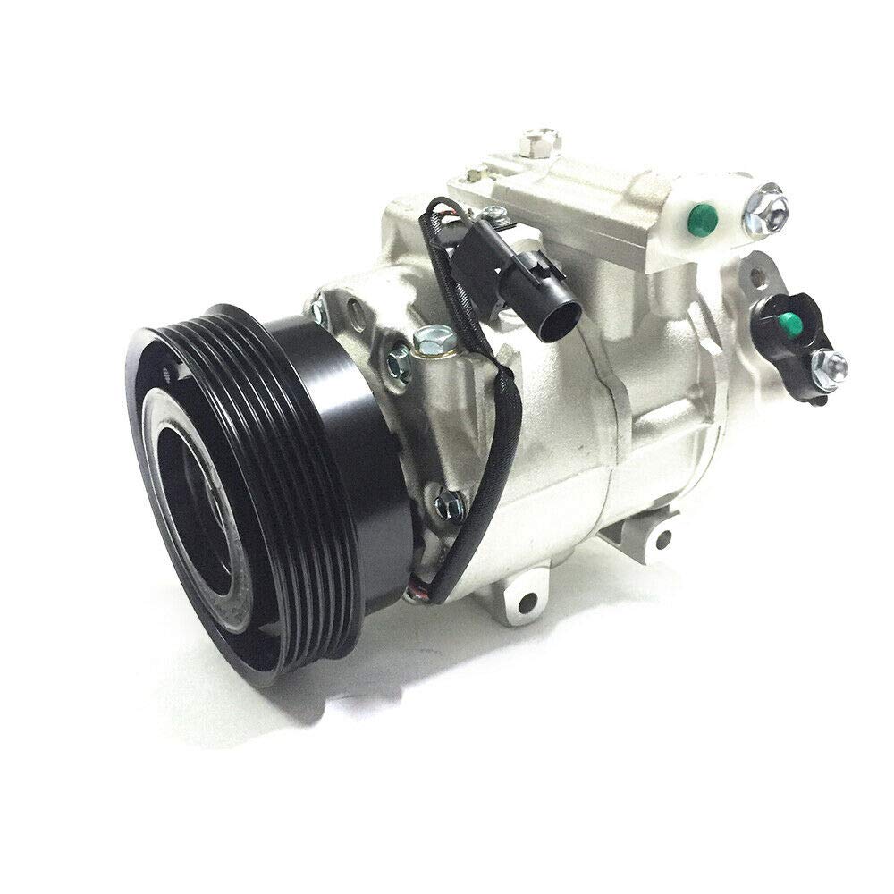 Replacement A/C Compressor with Clutch for 2007-2008 Kia Ron-Do 2.7L Engine - 60-02283 NA - Perfect for Summer Cooling & Auto AC Repair