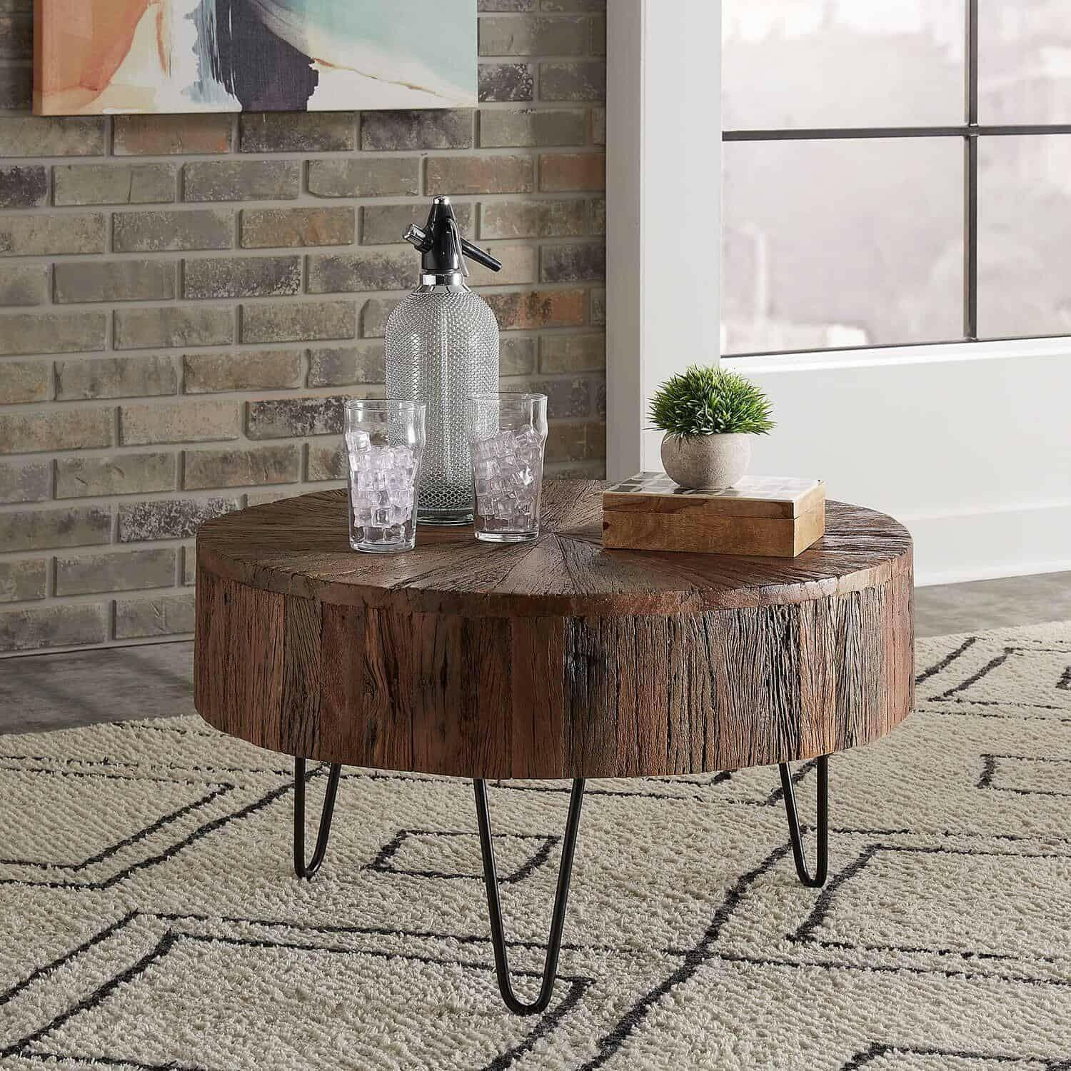 Modern Canyon Cocktail Table 2073 AT1010 - Stylish Coffee Table for Living Room, Lounge & Office - Perfect for Small Spaces & Home Decor