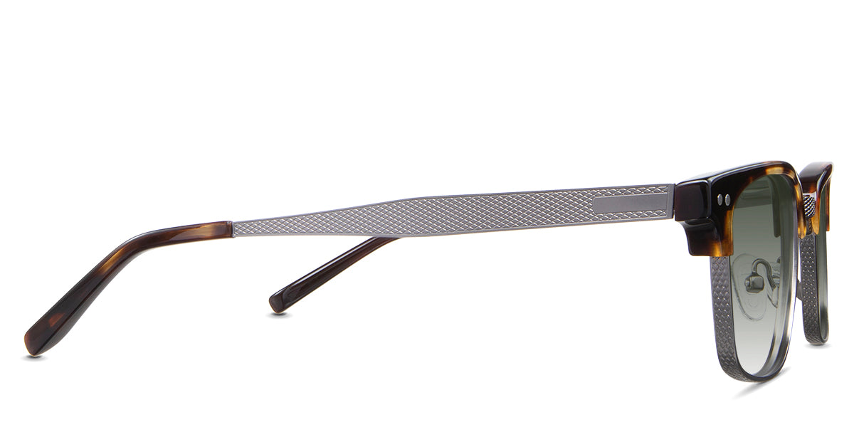 Stylish Brad Men's Prescription Sunglasses - UV Protection Polarized Lenses for Driving, Fishing & Outdoor Activities