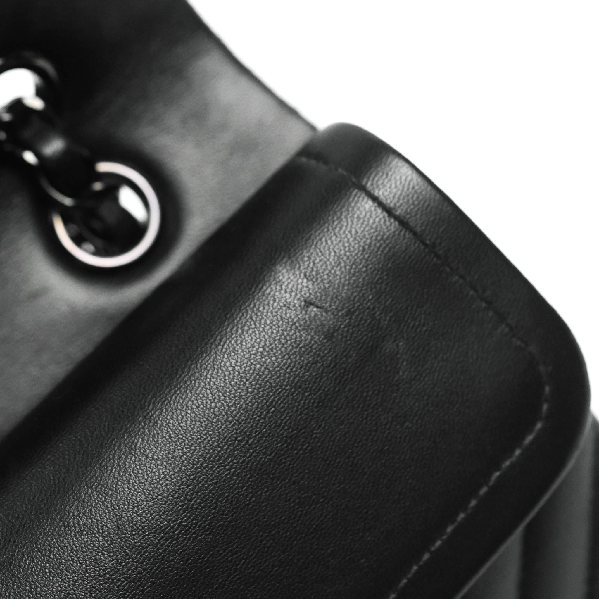 Chanel Classic Chevron M/L Medium Double Flap Bag in So Black Lambskin Leather - Luxury Handbag for Women, Perfect for Evening Events & Special Occasions