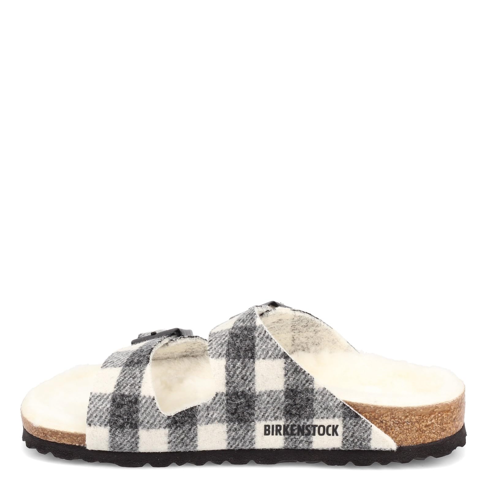 Birkenstock Arizona Shearling Sandals for Women - Soft Wool Lined Comfort Slide Sandals | Cozy House Shoes, Winter Indoor/Outdoor Slippers