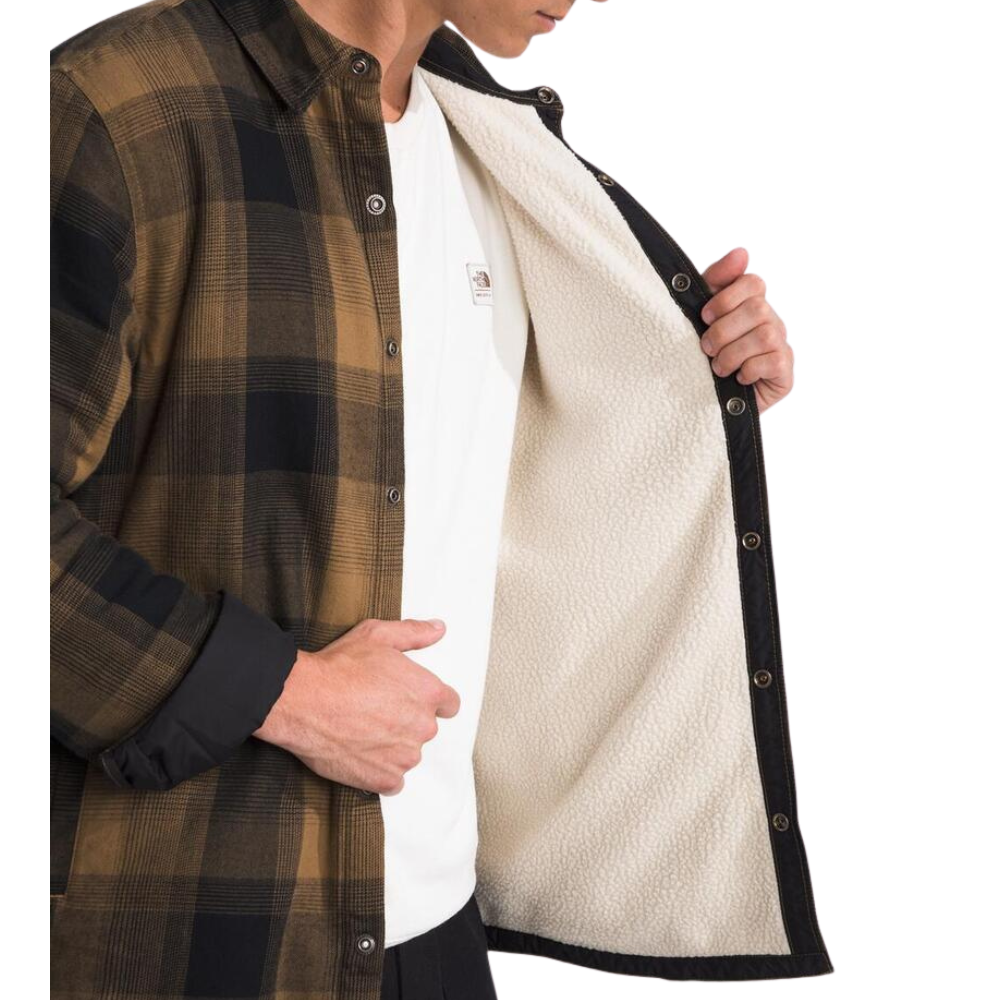 The North Face Men's Campshire Shirt - Lightweight Fleece Pullover for Hiking, Camping & Outdoor Adventures