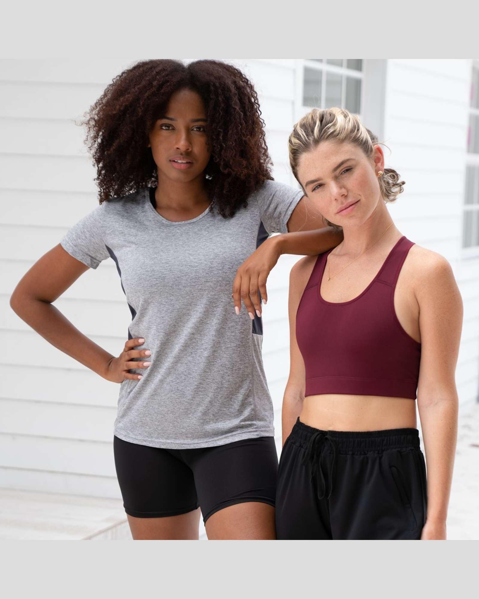 Real Essentials Women's T-Shirt - Soft Cotton Comfort Fit Tee for Casual Wear, Workout & Everyday Style | Perfect for Gym, Lounge & Street Fashion