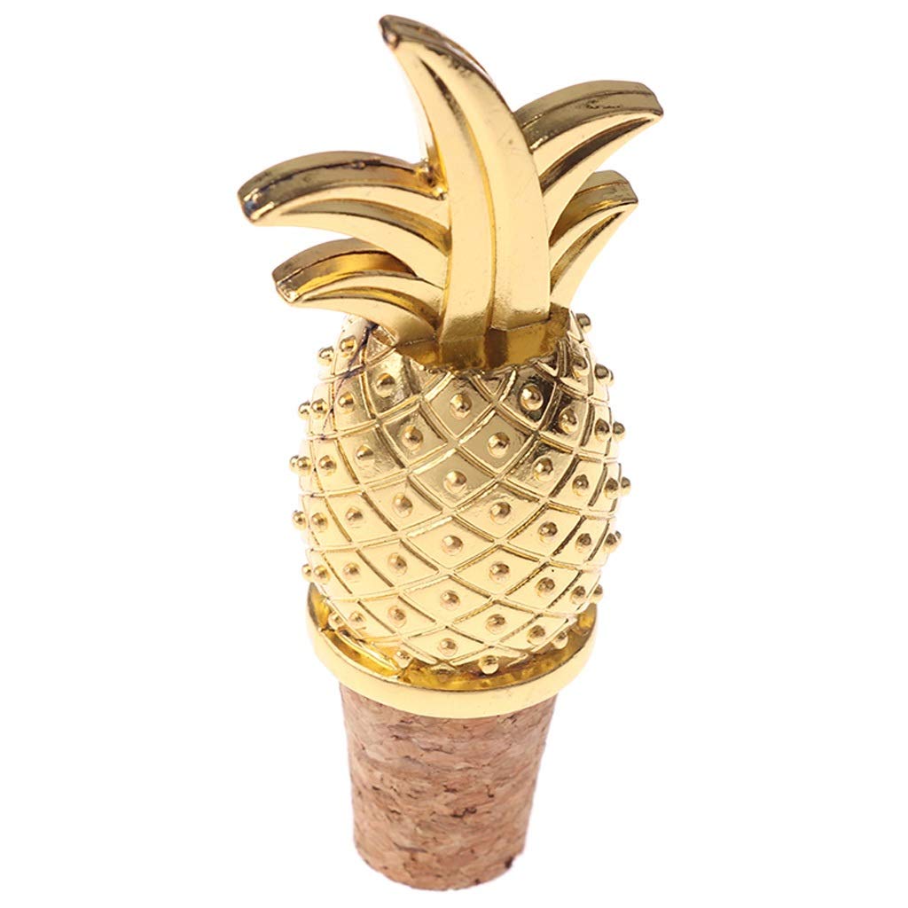 Creative Pineapple Wine Bottle Stopper - Champagne & Red Wine Cork Plug for Wedding Party Decor, Business Travel Souvenirs - Perfect for Home Bar, Gifts & Tropical Themed Events