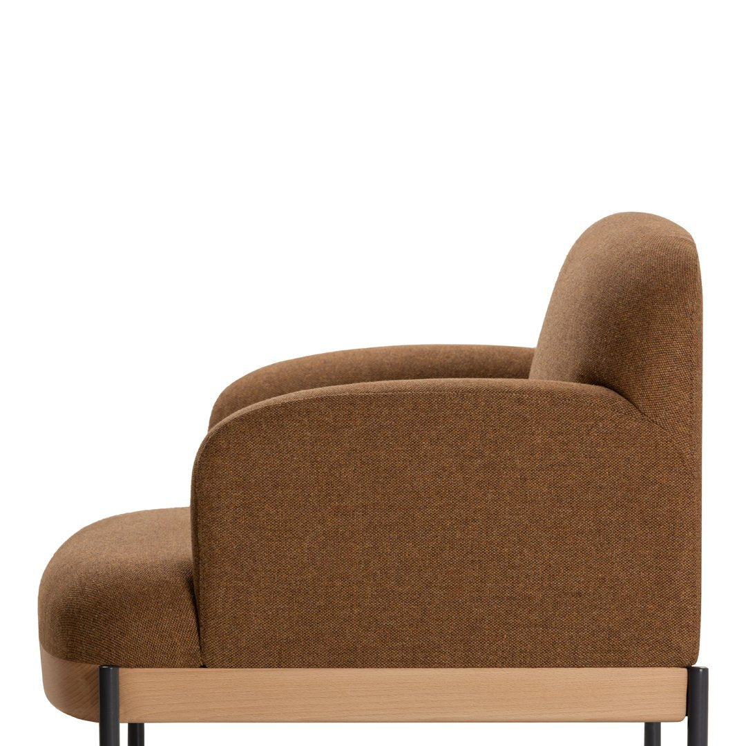 Abisko Lounge Armchair - Modern Comfortable Accent Chair for Living Room, Bedroom & Office - Perfect for Relaxing, Reading & Entertaining