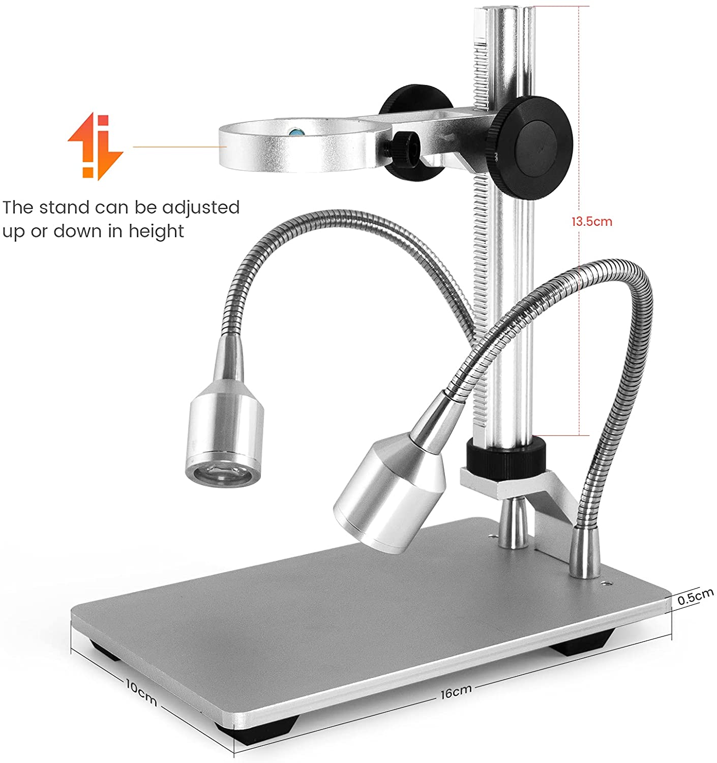 Andonstar AD106S 4.3 Inch HD Digital Microscope with LCD Screen - 1080P Magnification for Electronics Repair, Jewelry Inspection & Coin Collecting
