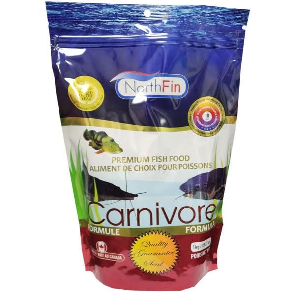 NorthFin Carnivore Formula Premium Fish Food - High Protein Pellets for Cichlids, Oscars & Large Carnivorous Fish | Ideal for Aquariums & Fish Tanks