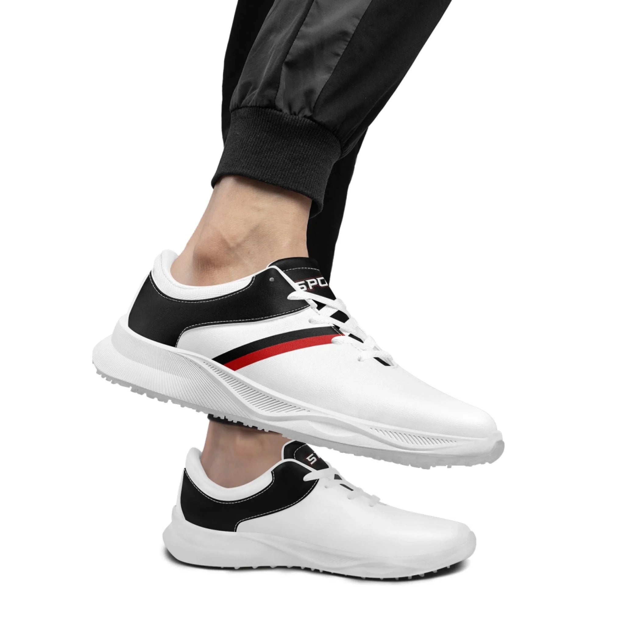 Custom Golf Performance Sneakers for Men & Women - Personalized Durable Athletic Shoes for POD Resellers - Lightweight Comfort Walking & Training Shoes for Golf Course & Casual Wear (FN062 25020099 5)