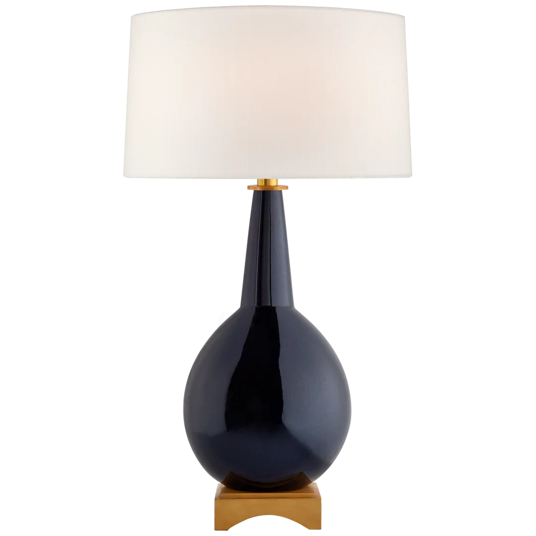 Anthony Modern Large Table Lamp - Stylish LED Desk Light for Living Room, Bedroom & Office - Perfect for Reading, Working & Decorating