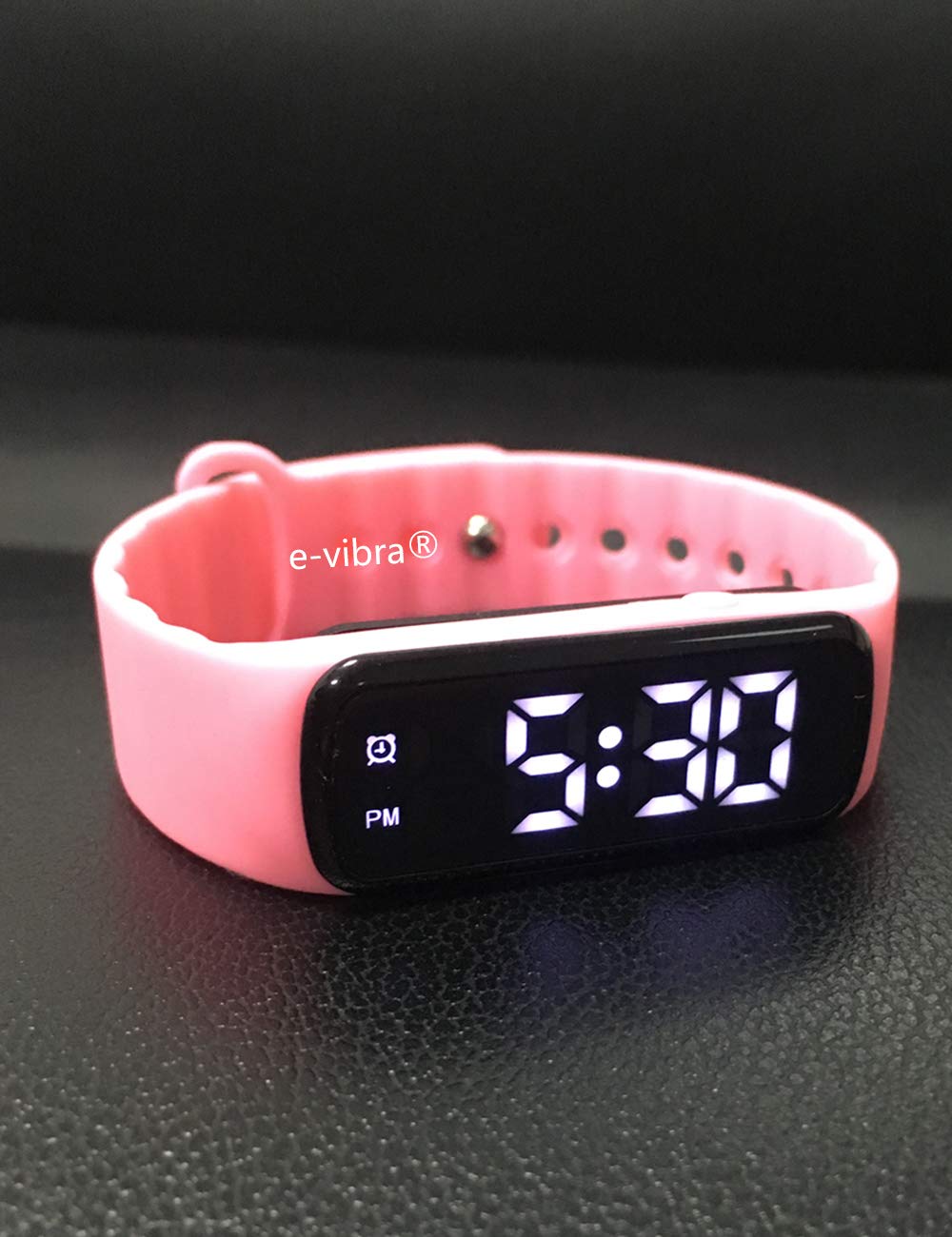 8 Alarm Vibrating Watch with Timer - Medical Reminder Watch for Seniors & Medication - 8 Daily Alarms, Water Resistant (Pink, Small) - Perfect for Elderly Care, Daily Medication Tracking & Health Management