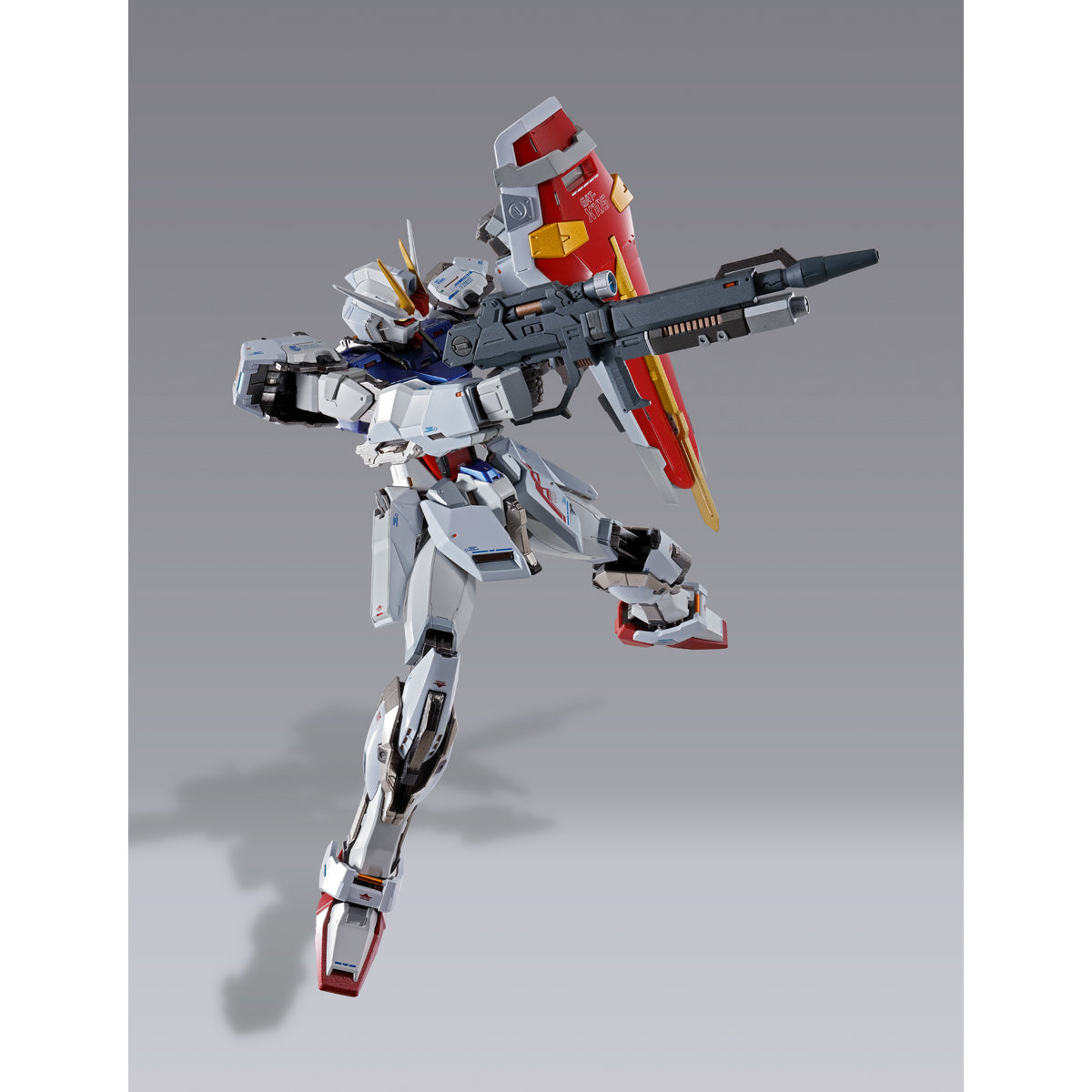 Bandai Metal Build Gundam Seed Strike Gundam (10th Anniversary Edition) Exclusive Collectible Action Figure - Perfect for Anime Fans, Model Collectors & Display Showcase