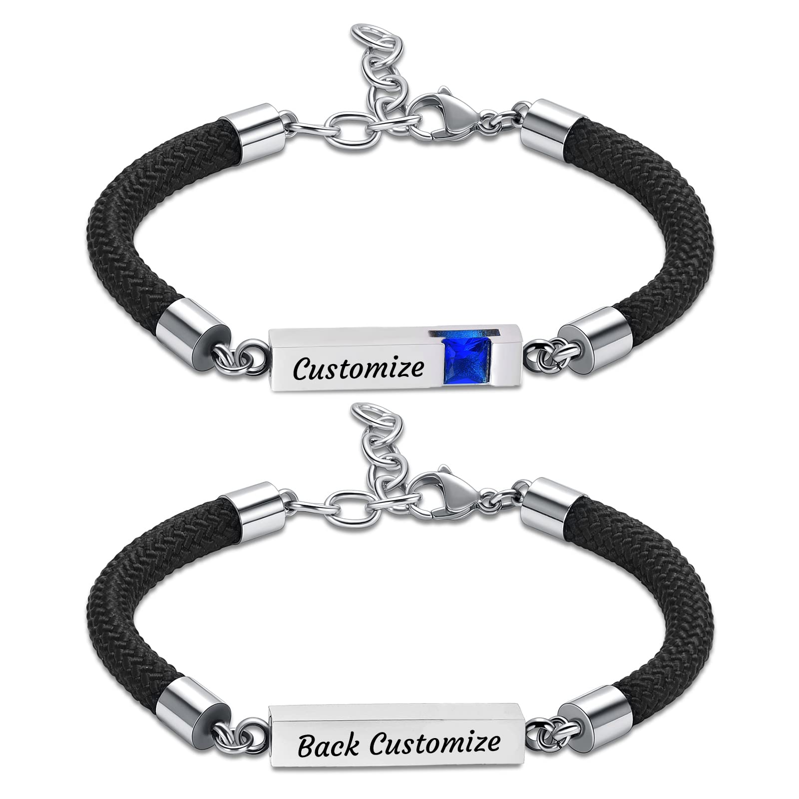 Cremation Bracelet for Ashes - Stainless Steel Memorial Jewelry for Loved Ones | Perfect for Grieving & Remembrance
