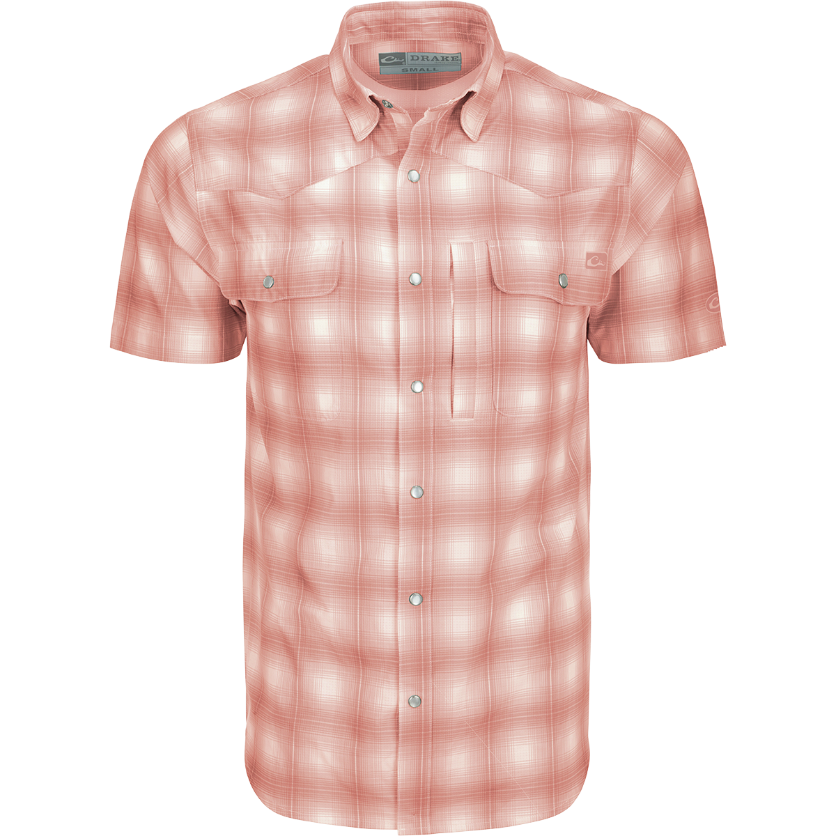 Cinco Ranch Western Plaid Shirt for Men - Short Sleeve Casual Button Down Shirt - Perfect for Outdoor Activities, Rodeo, and Country Style Fashion