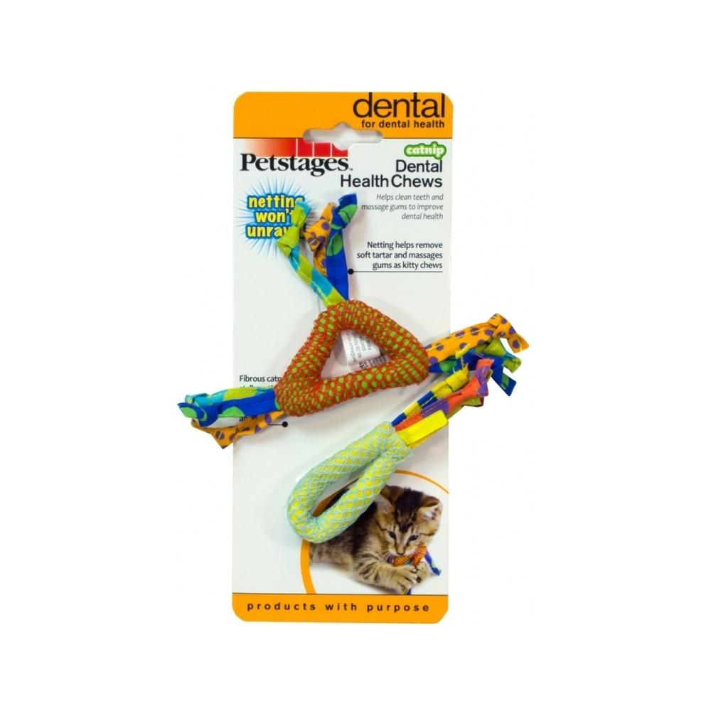 Dental Health Cat Chew Toys for Teeth Cleaning & Fresh Breath - Fun & Safe Chewing Toys for Kittens & Adult Cats - Perfect for Playtime & Oral Care