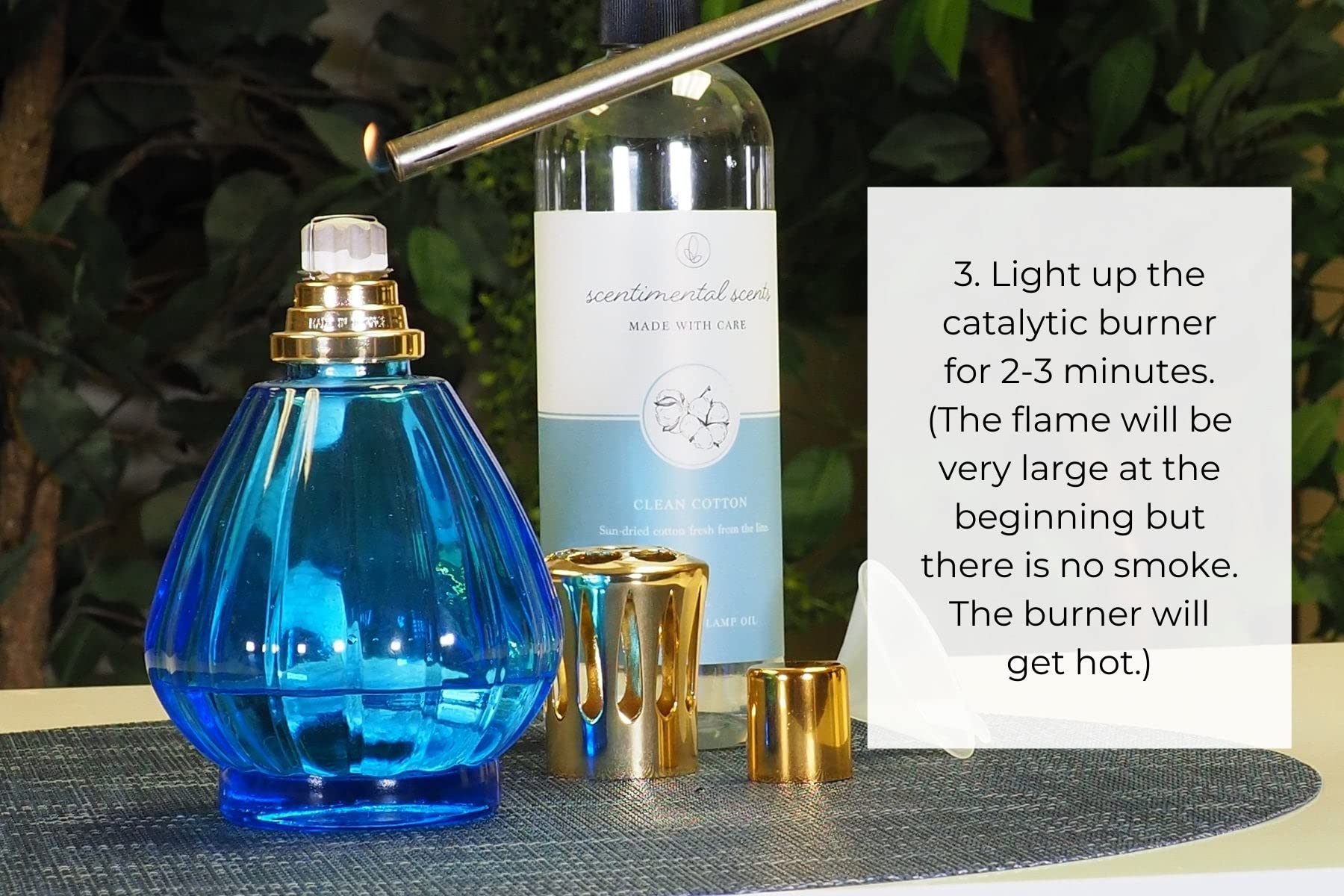 Premium Fireside Fragrance Lamp Oil - 16 fl oz Scented Oil for Catalytic & Decorative Lamps | Made in USA | Long-Lasting Aromatherapy for Home, Office & Spa Relaxation