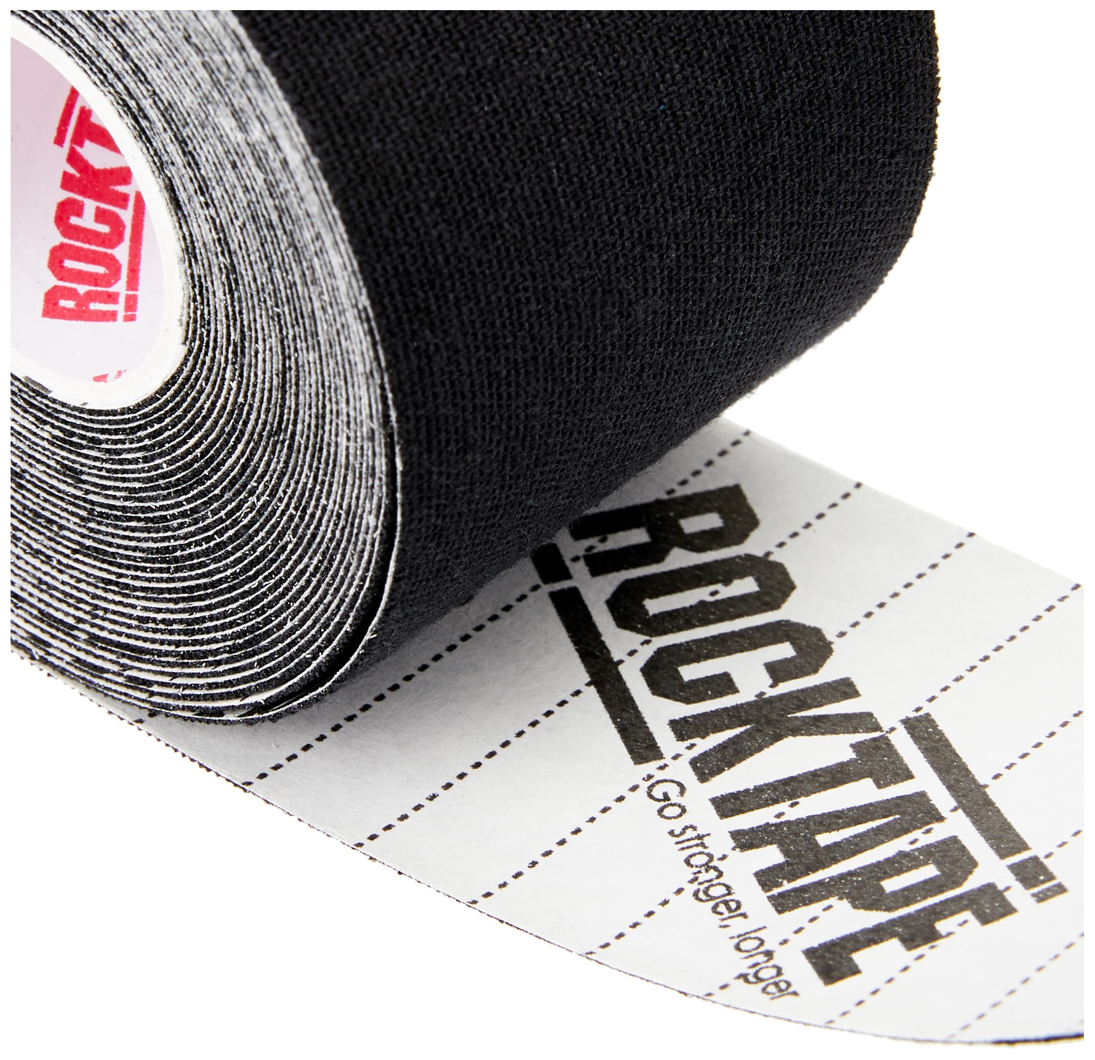 RockTape 2-Inch Extra Sticky Kinesiology Tape for Sports & Recovery - Waterproof Athletic Tape for Pain Relief, Muscle Support & Injury Prevention - Ideal for Athletes, Runners & Physical Therapy