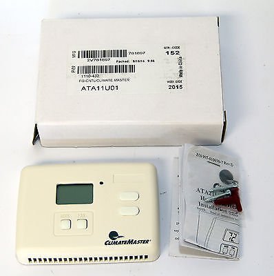 Climate Master Cool/Heat Pump Thermostat ATA11U01 - Smart Temperature Control for Home & Office | Energy Efficient HVAC System for Year-Round Comfort