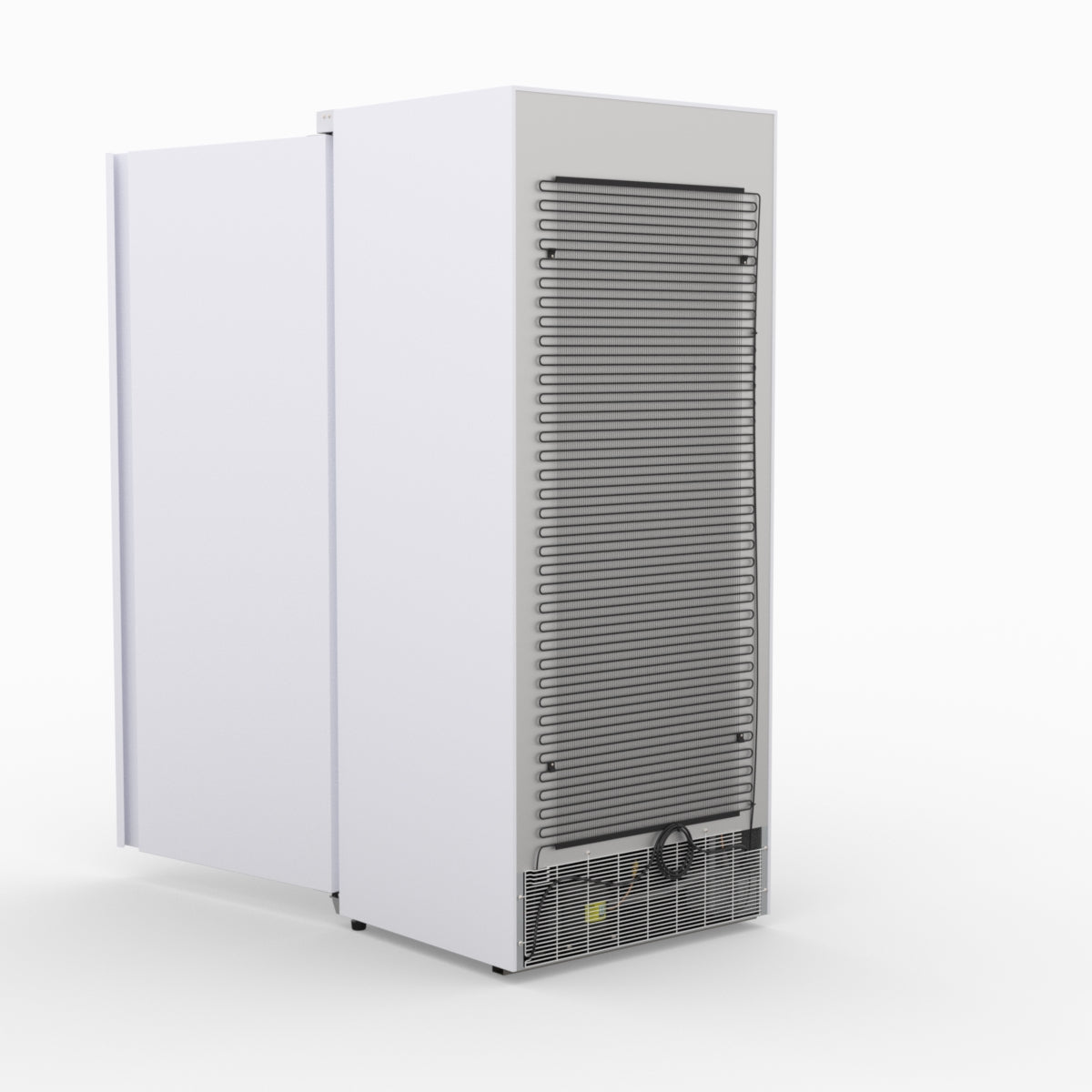 AG 600L Upright Single Door Light Duty Ventilated Freezer - Commercial & Home Use for Restaurants, Grocery Stores, and Large Family Storage