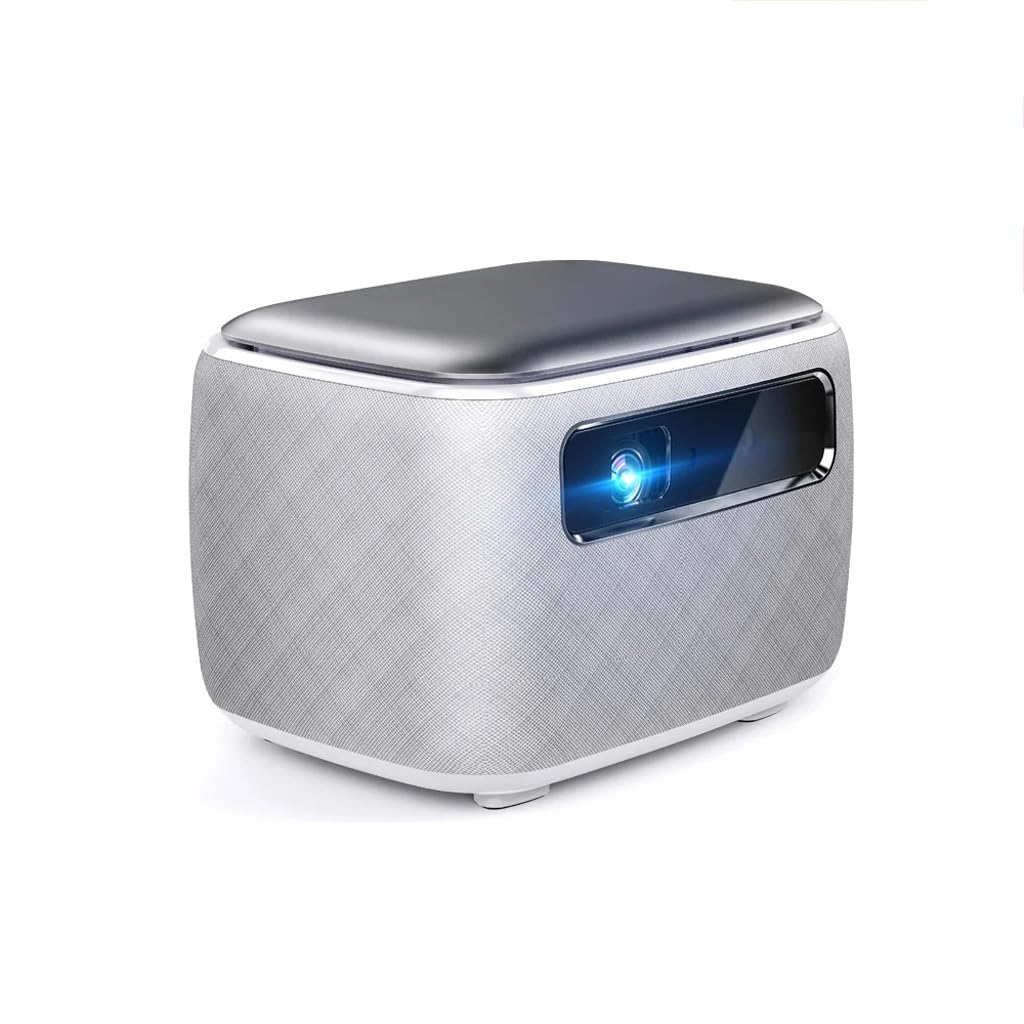 VVHUDA Portable LED DLP Outdoor Home Theater Projector - 4K 1080P Smart Screen Projector with DLP Technology | Perfect for Backyard Movie Nights, Home Cinema & Outdoor Entertainment (Includes Small Gift)