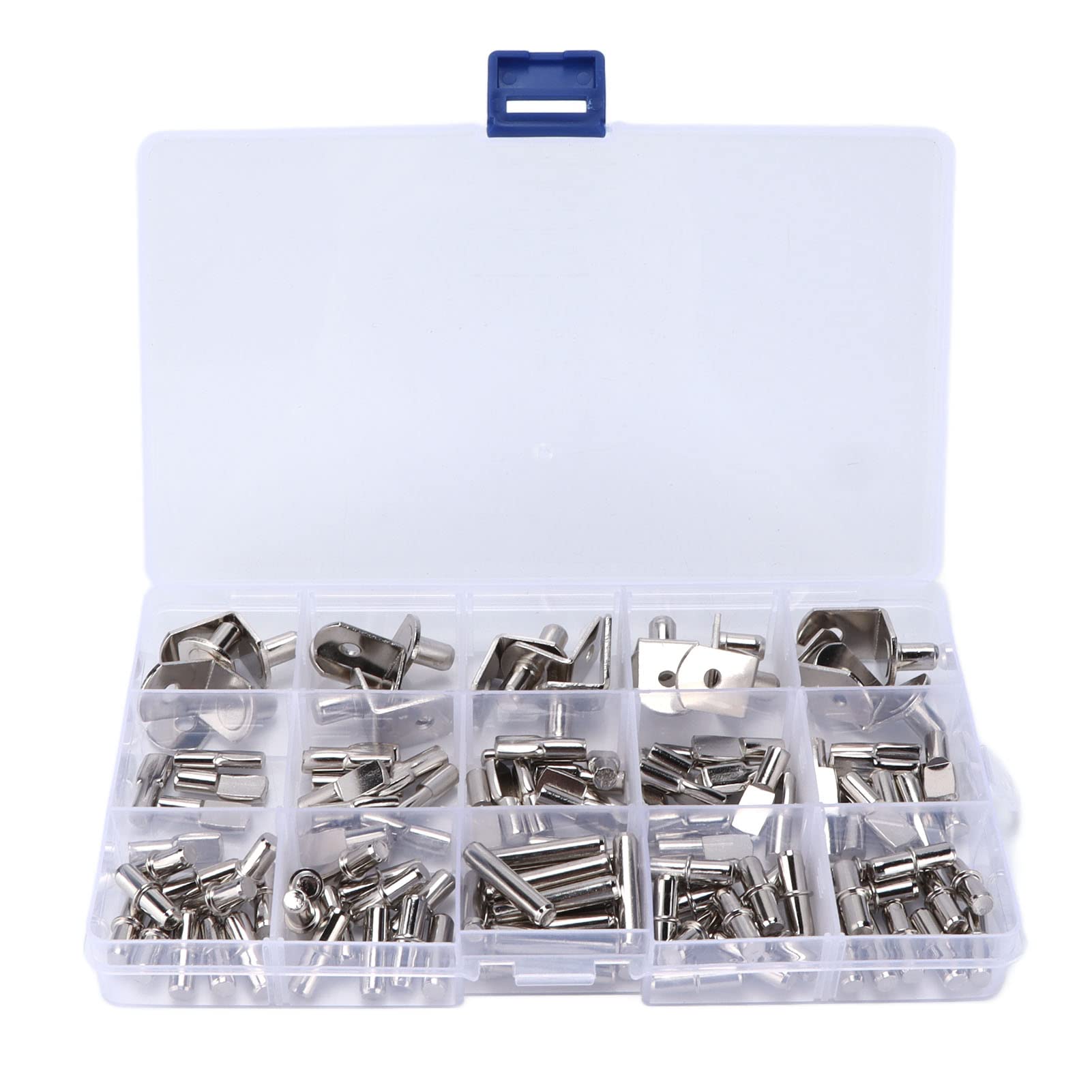 Durable Carbon Steel Shelf Support Pegs & Pins - Heavy Duty Furniture Hardware for Bookshelves, Cabinets & Closet Organizers | Easy Installation & Space Saving Solution