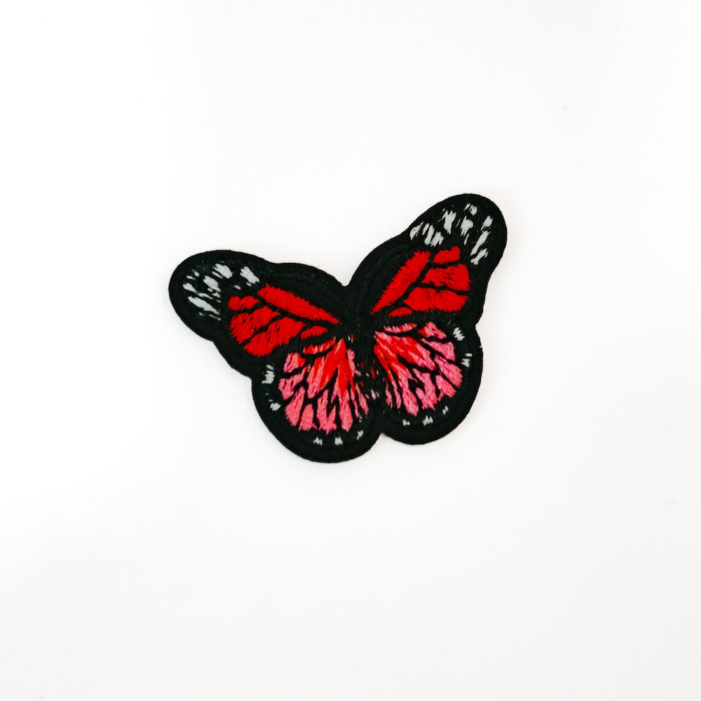 Mini Butterfly Iron On Patch - DIY Embroidered Applique for Clothing, Bags & Hats - Perfect for Kids & Adults Fashion Accessories - Great for Costumes, Crafts & Personalized Gifts