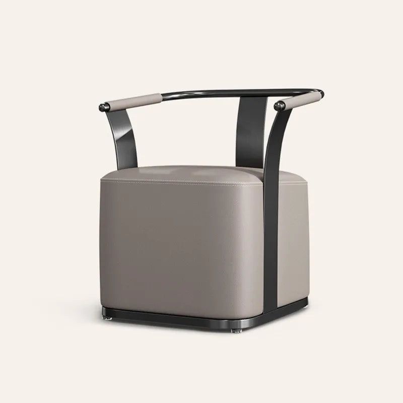 Minimalist Modern Single Chair - Light Luxury Accent Chair for Living Room, Bedroom & Office - Stylish Home Decor & Comfortable Seating