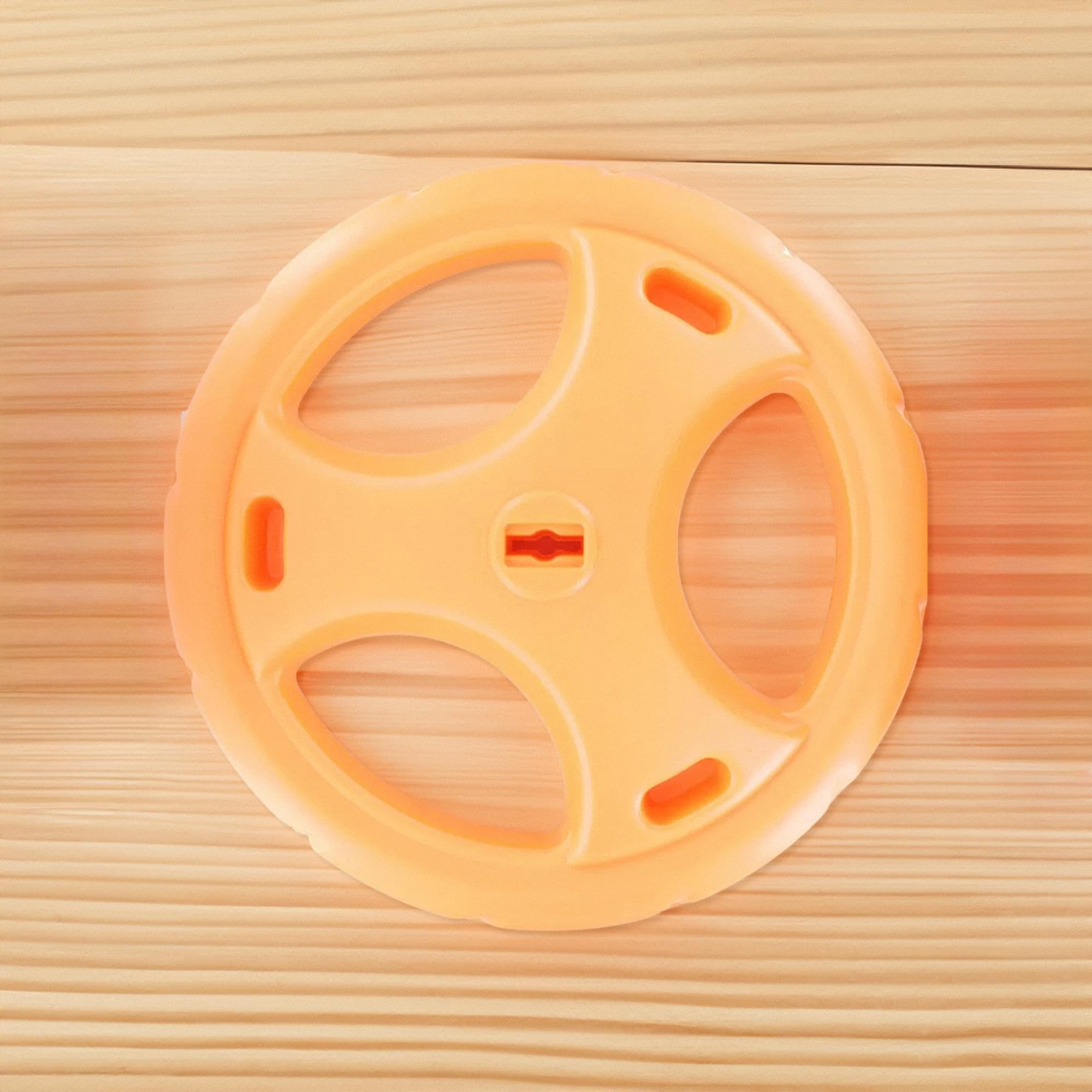 16 Inch Orange Front Big Wheel Replacement Part - Durable & Smooth Ride for Kids' Big Wheel Tricycles - Perfect for Outdoor Play, Backyard Fun, and Neighborhood Cruising