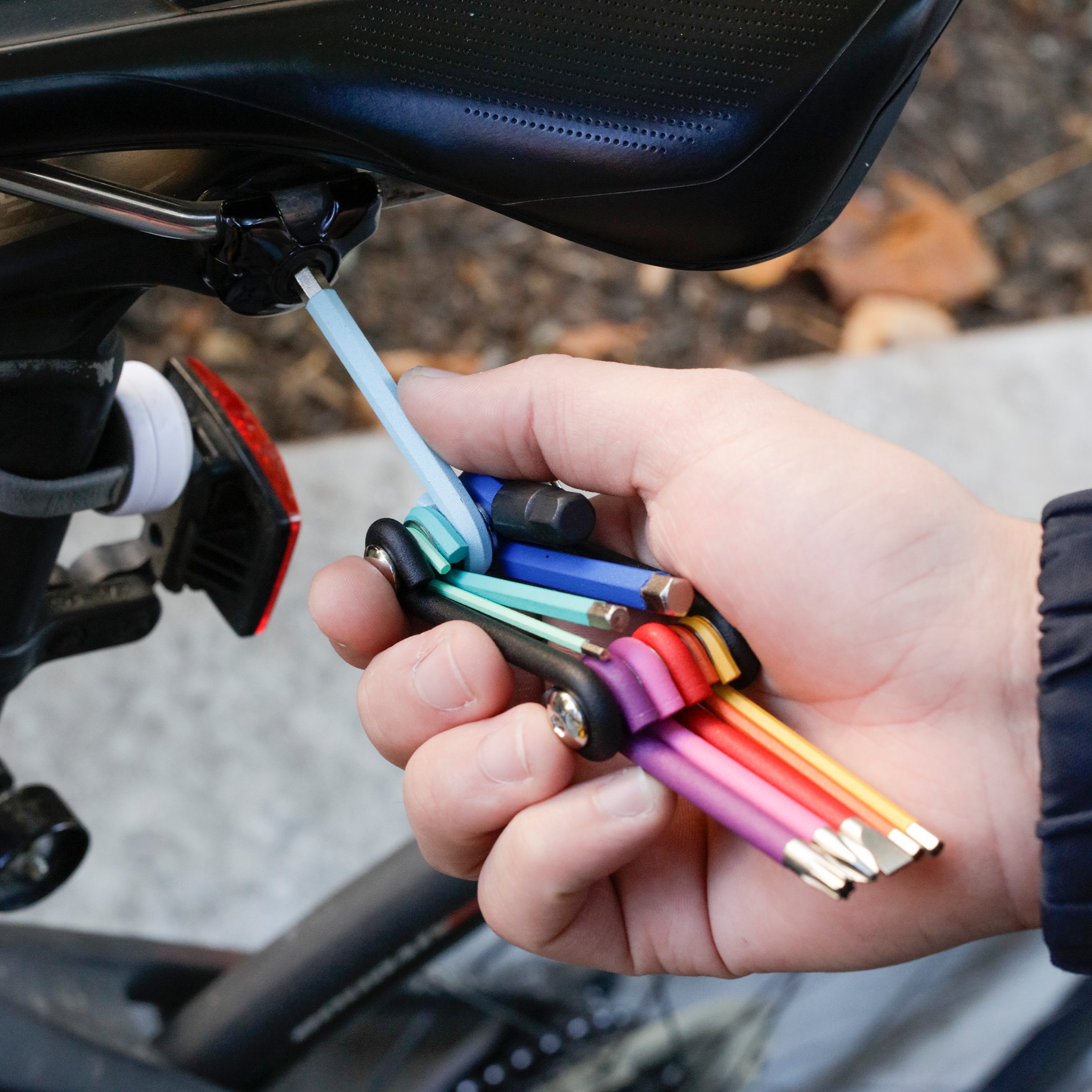 Rainbow Multi-Tool Set - 12-in-1 Stainless Steel Pocket Tool Kit for Camping, Hiking, Survival & Everyday Use