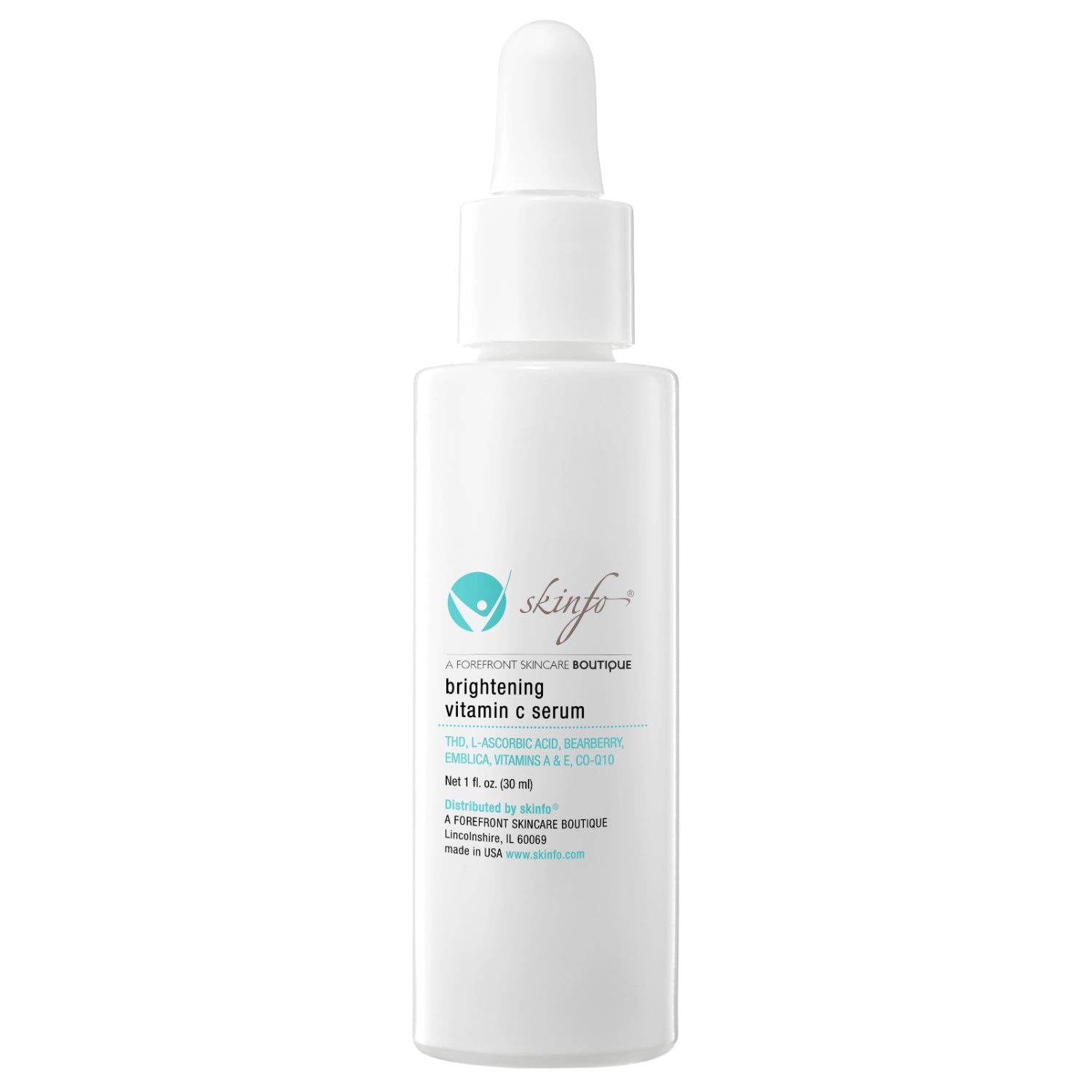 Skinfo Brightening Vitamin C Serum for Face - Anti-Aging & Dark Spot Corrector - Glowing Skin Care Treatment for Day & Night Use