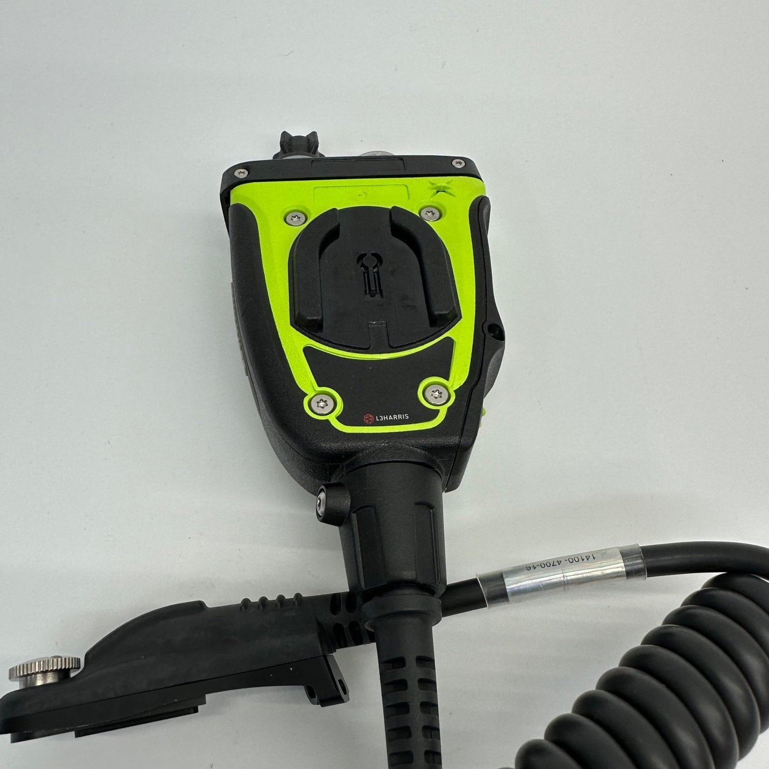 Harris XL ESM Remote Speaker Microphone - High-Quality RSM Mic for Two-Way Radios - Perfect for Security, Construction & Outdoor Communication
