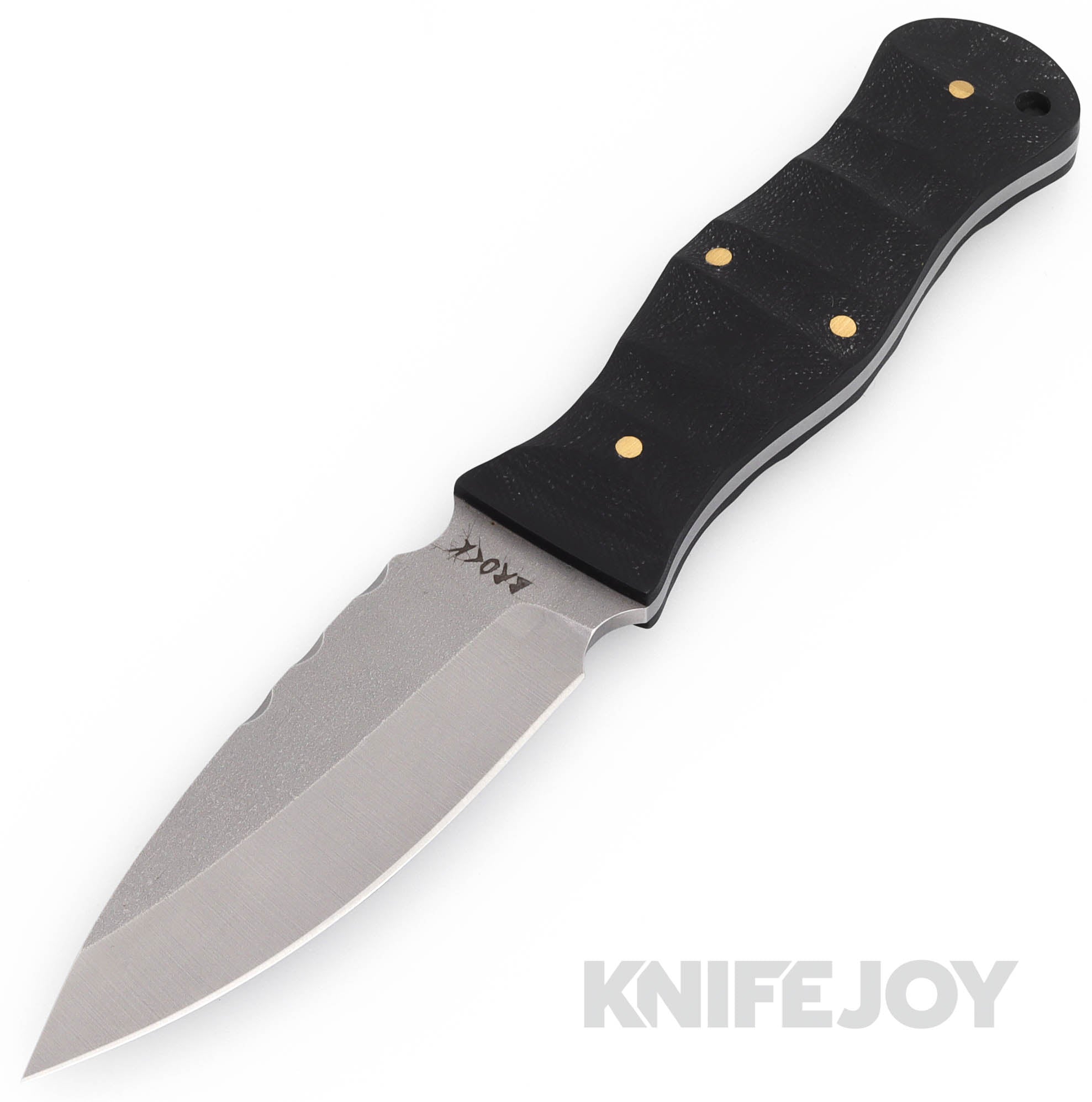 Brock Blades Sgian Dubh TG Fixed Blade Knife - CPM 3V Steel Blade with Black G10 Handle - Perfect for Outdoor Camping, Hunting, and Survival Gear