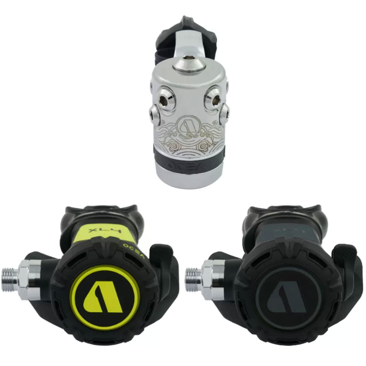 Apeks Ocea Stage 3 Scuba Diving Regulator Set - Grey | Professional Dive Equipment for Deep Sea & Technical Diving