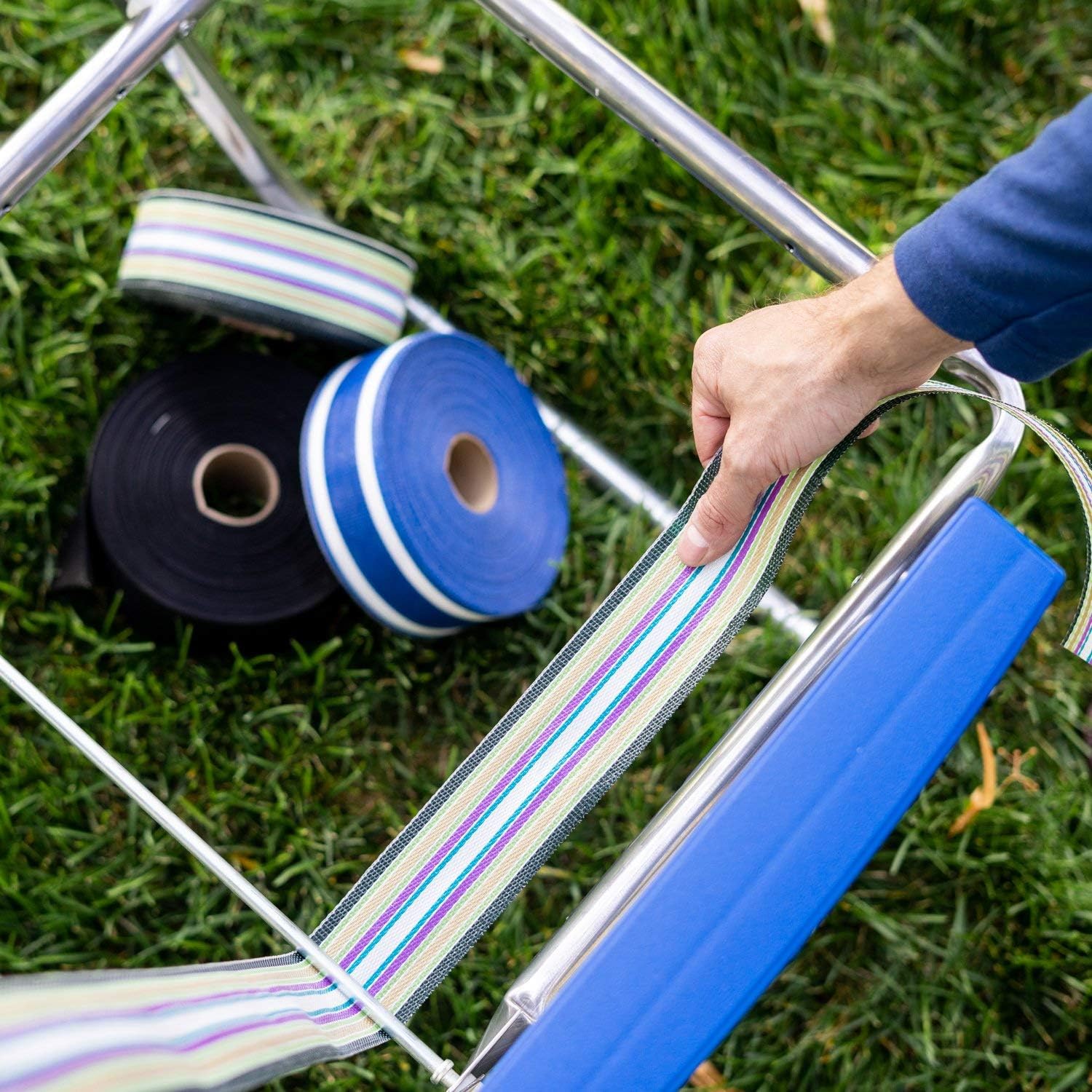 Lawn Chair Replacement Webbing - 3