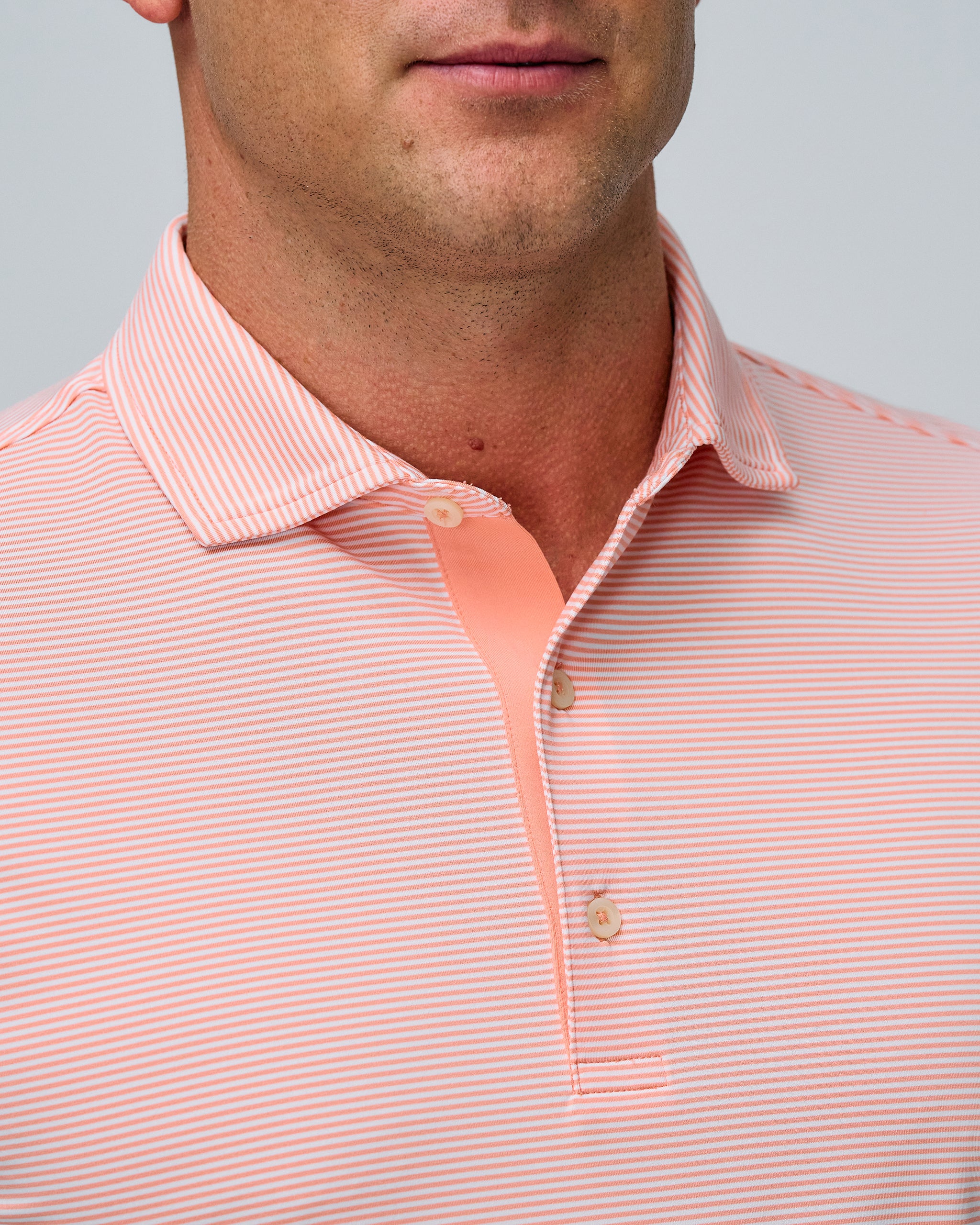 Bryant Stripe Polo Shirt for Men - Classic Cotton Casual Wear for Office, Golf & Outdoor Activities