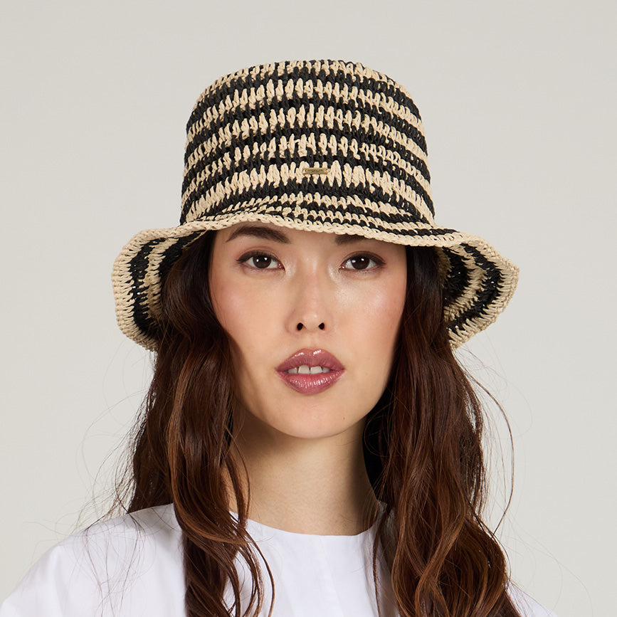Jonah Crochet Bucket Hat for Women - Stylish Summer Sun Hat with Wide Brim - Perfect for Beach, Outdoor, and Travel Accessories