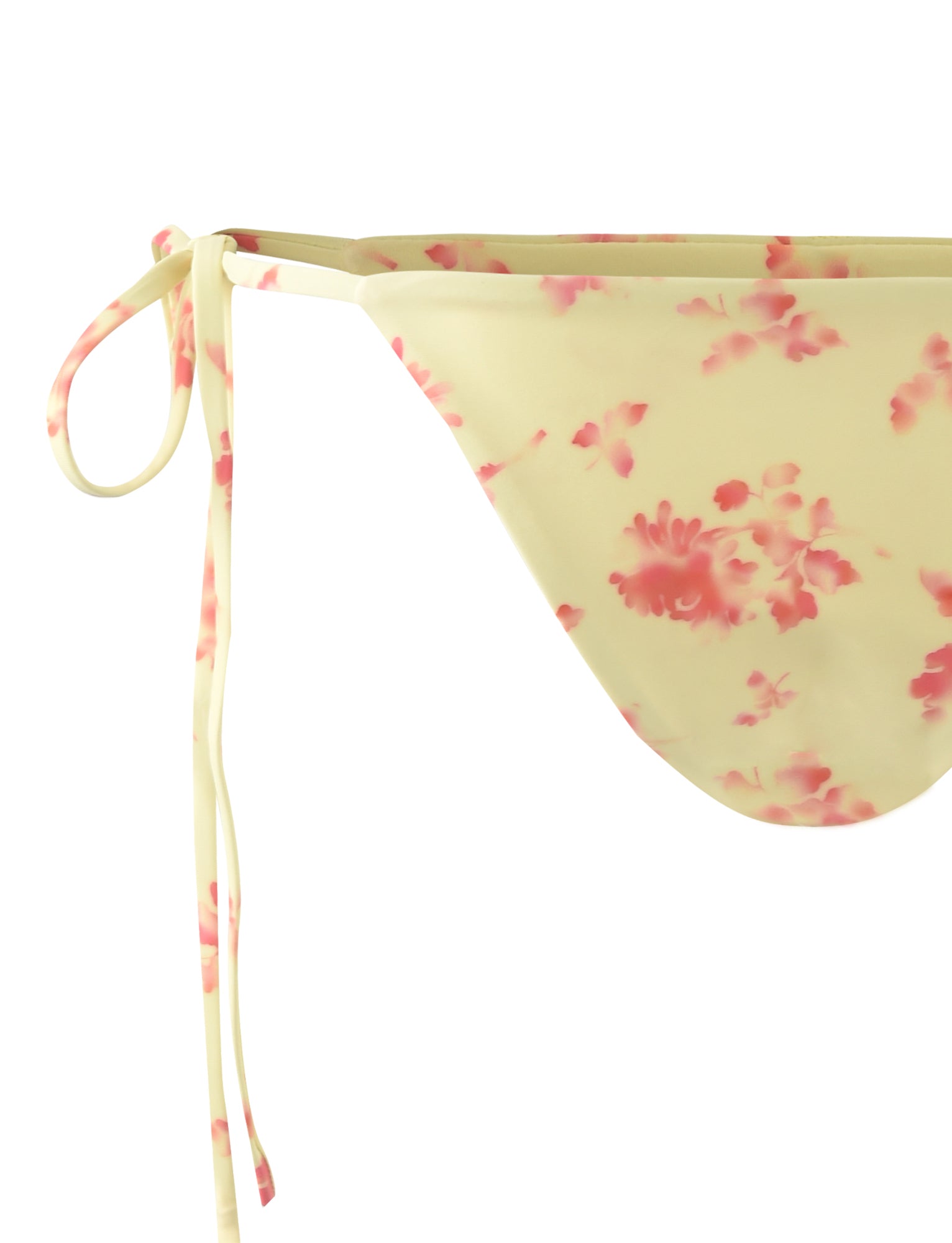 IMRA Women's High Waist Bikini Bottom - Floral Print Swimwear with Adjustable Side Ties | Perfect for Beach Vacations, Pool Parties & Summer Getaways