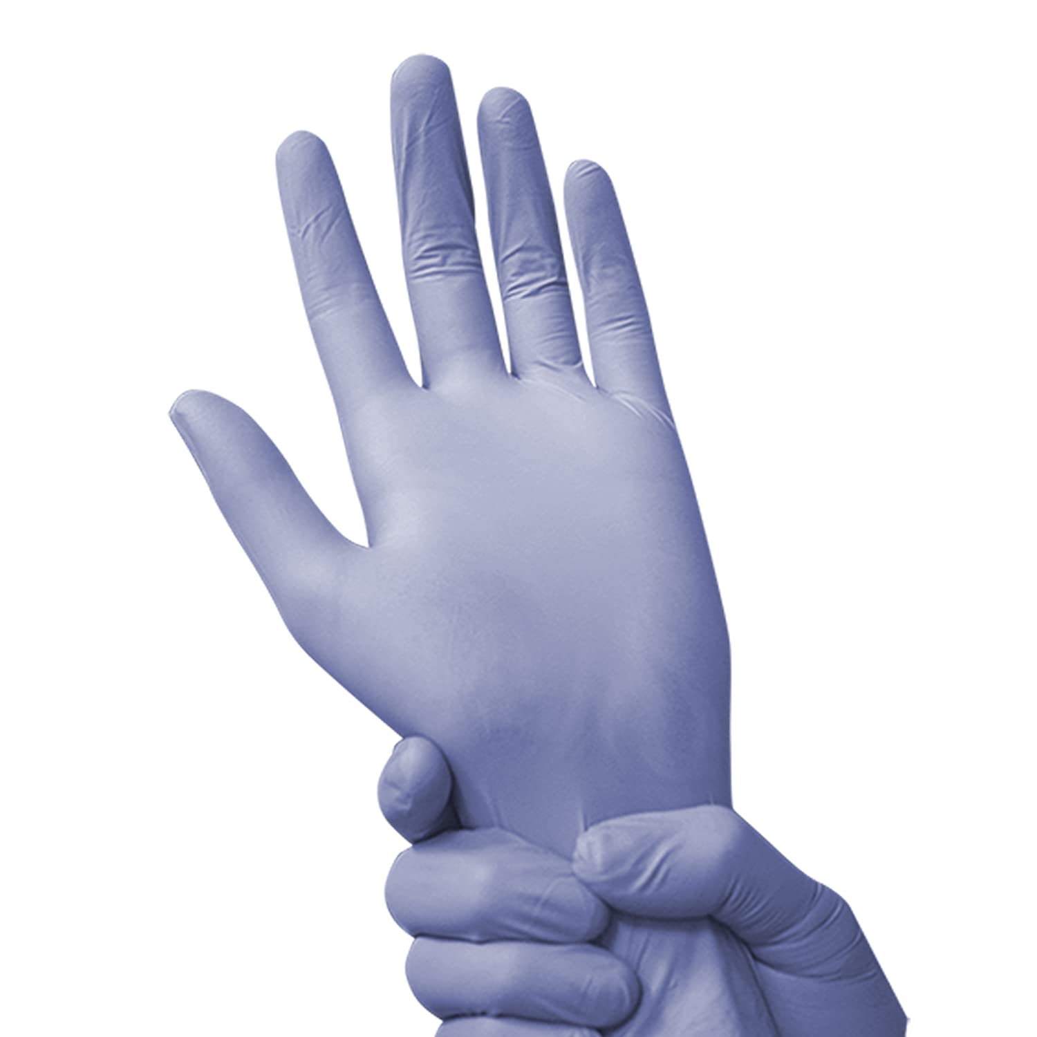 Premium Purple Cleaning Gloves - XSmall (Box of 200) - Durable & Comfortable for Home, Office, Kitchen & Bathroom Cleaning