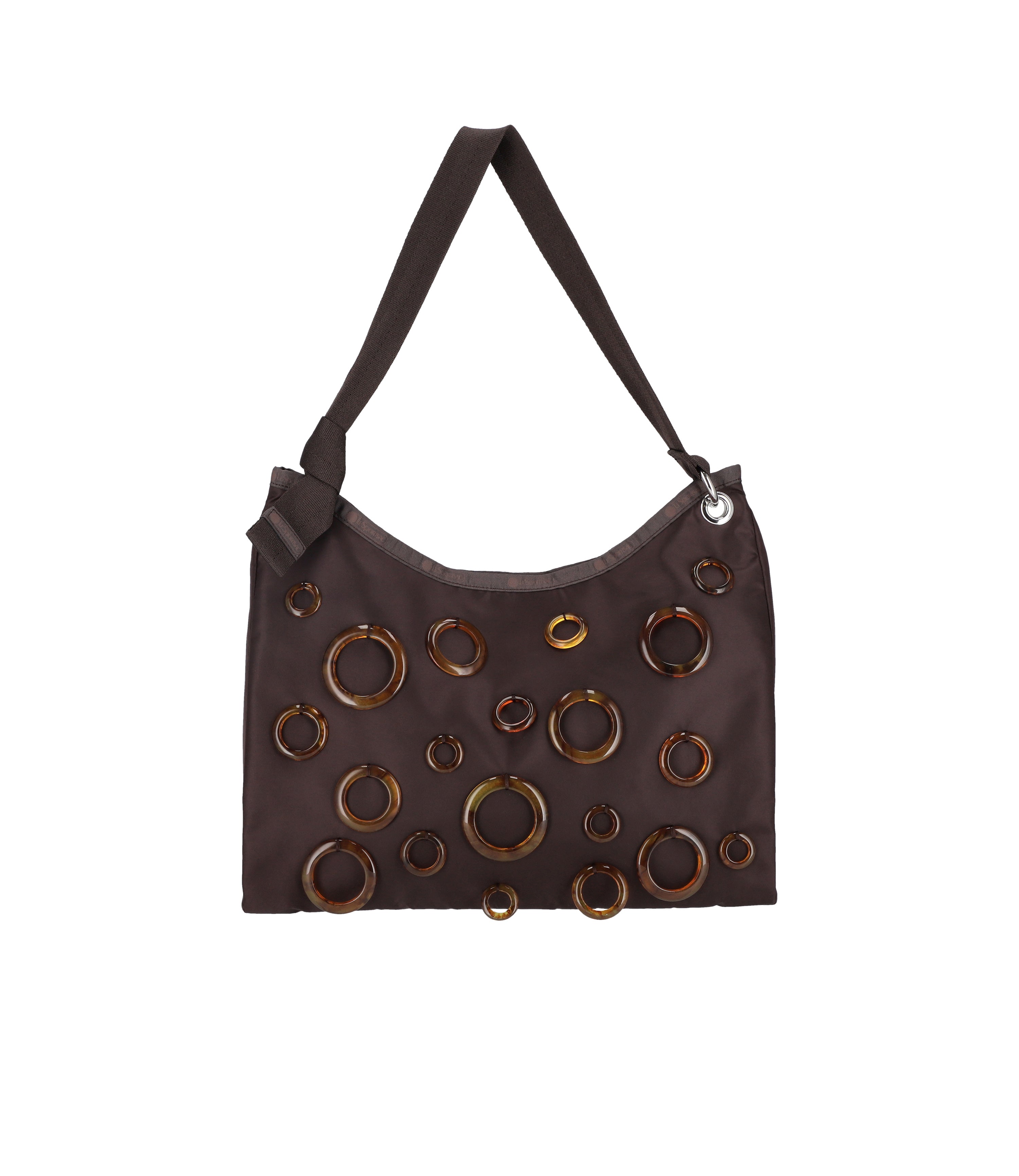 Small Eyelet Sportsac - Lightweight Durable Gym Bag for Women & Men - Perfect for Workout, Travel & Everyday Use