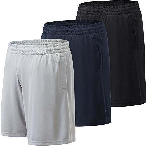 3 Pack Black, Navy, Light Grey