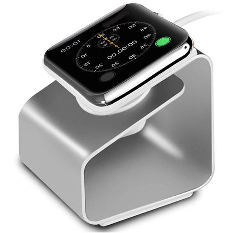 Premium Apple Watch Charger Stand - Fast Wireless Charging Dock for Apple Watch Series 9/8/7/6/SE - Nightstand Mode, Bedside Charging Station for Home & Office Use