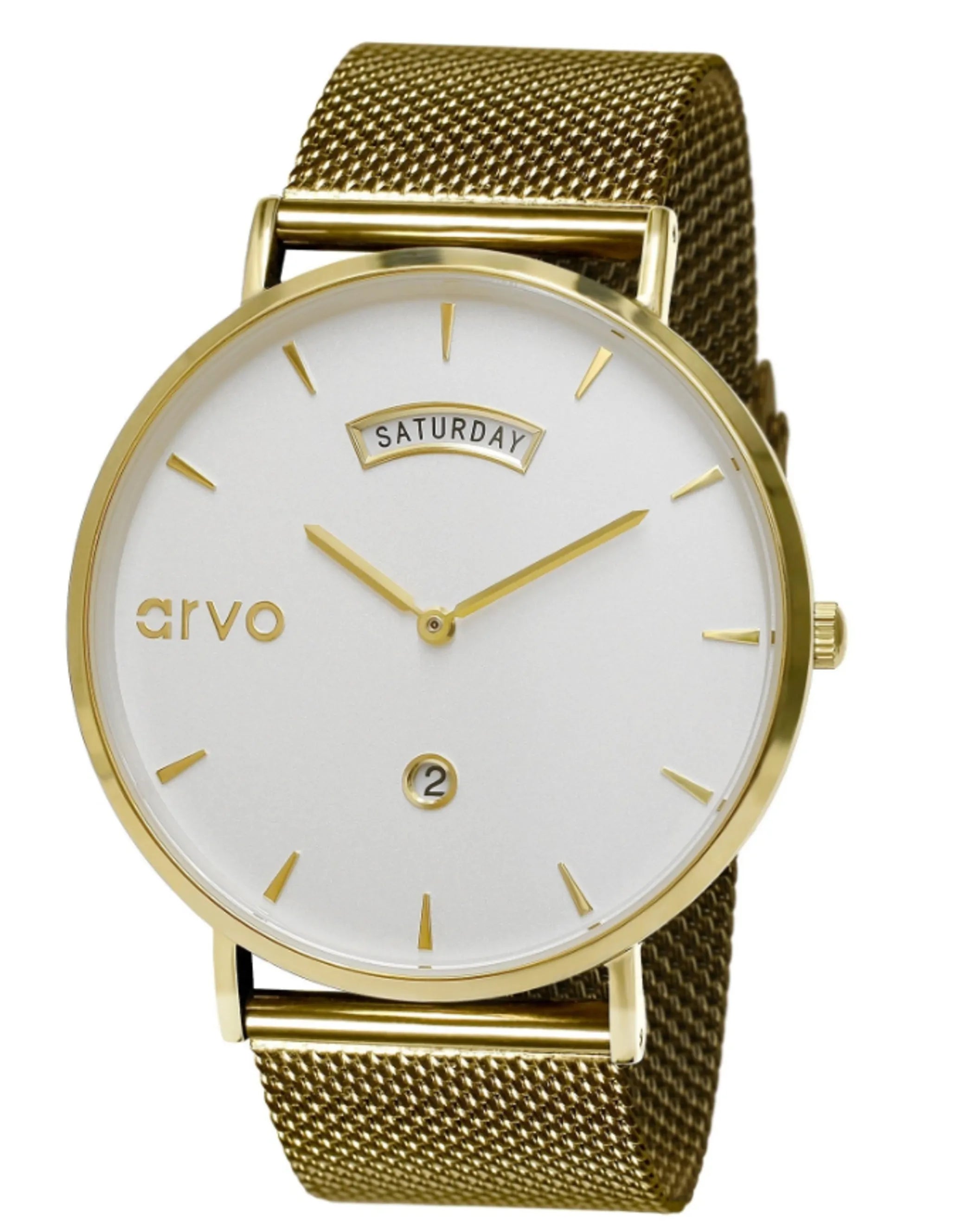 Arvo Aristocrat Luxury Men's Watch - Waterproof Stainless Steel Chronograph for Business, Casual & Formal Occasions