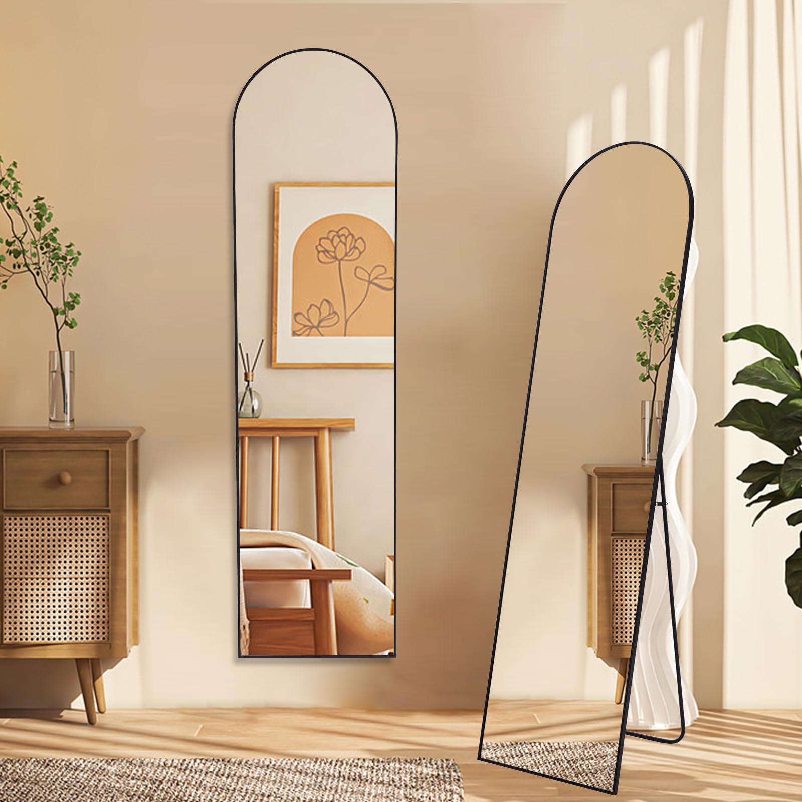 NEWBULIG Arched Full Body Mirror - 59