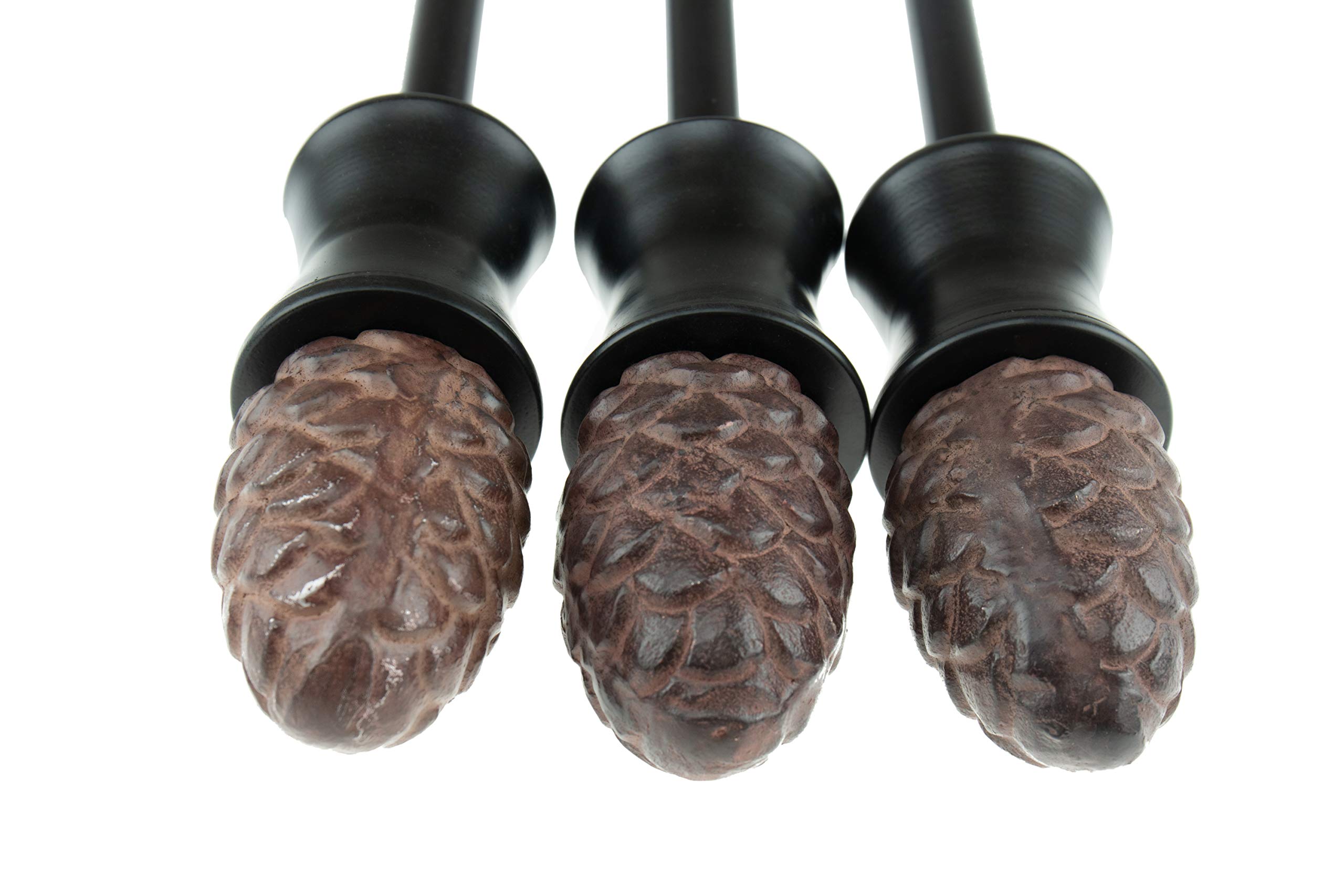Clever Garden Heavy Duty Decorative Hose Guide - Pinecone Design (3 Pack) | Durable Lawn & Garden Hose Protector for Yard, Patio & Landscaping