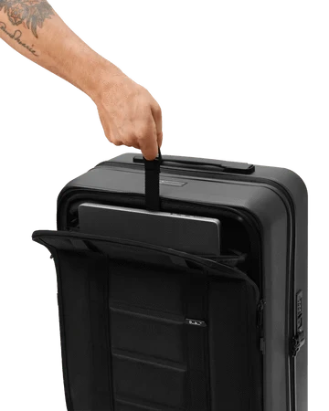 Db Frame Front Access Carry On Luggage - Lightweight & Durable Travel Suitcase for Airplane, Business Trips & Weekend Getaways