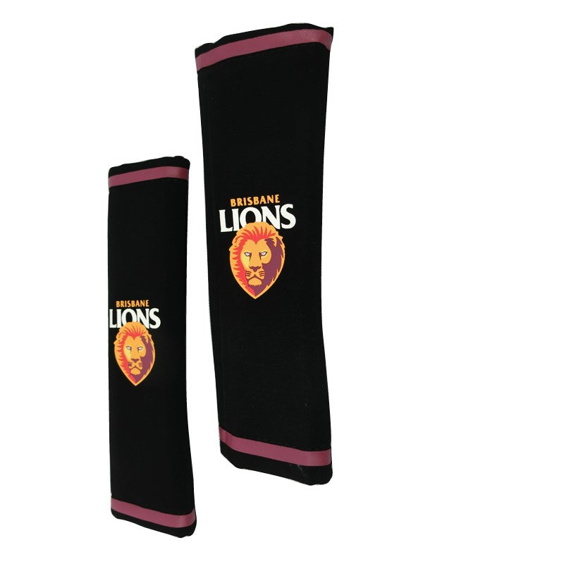 AFL Brisbane Lions Premium Steering Wheel Cover - Durable Car Accessory for Fans - Perfect for Game Day & Road Trips