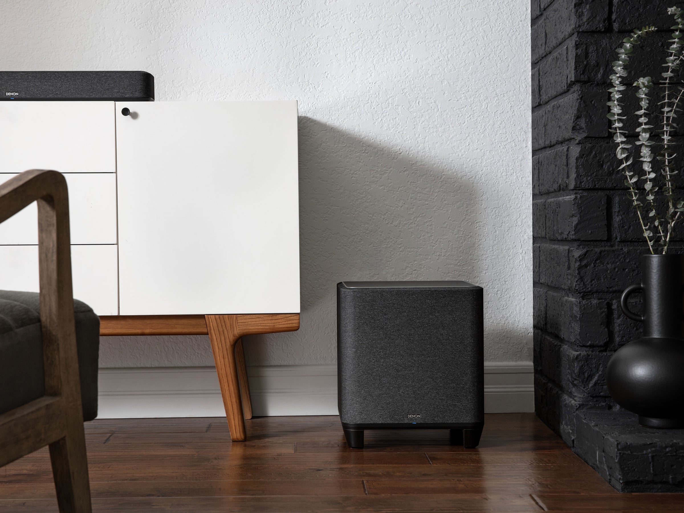 Denon Home Wireless Subwoofer - Powerful Bass for Home Theater & Music - Perfect for Movies, Gaming & Party Sound Systems