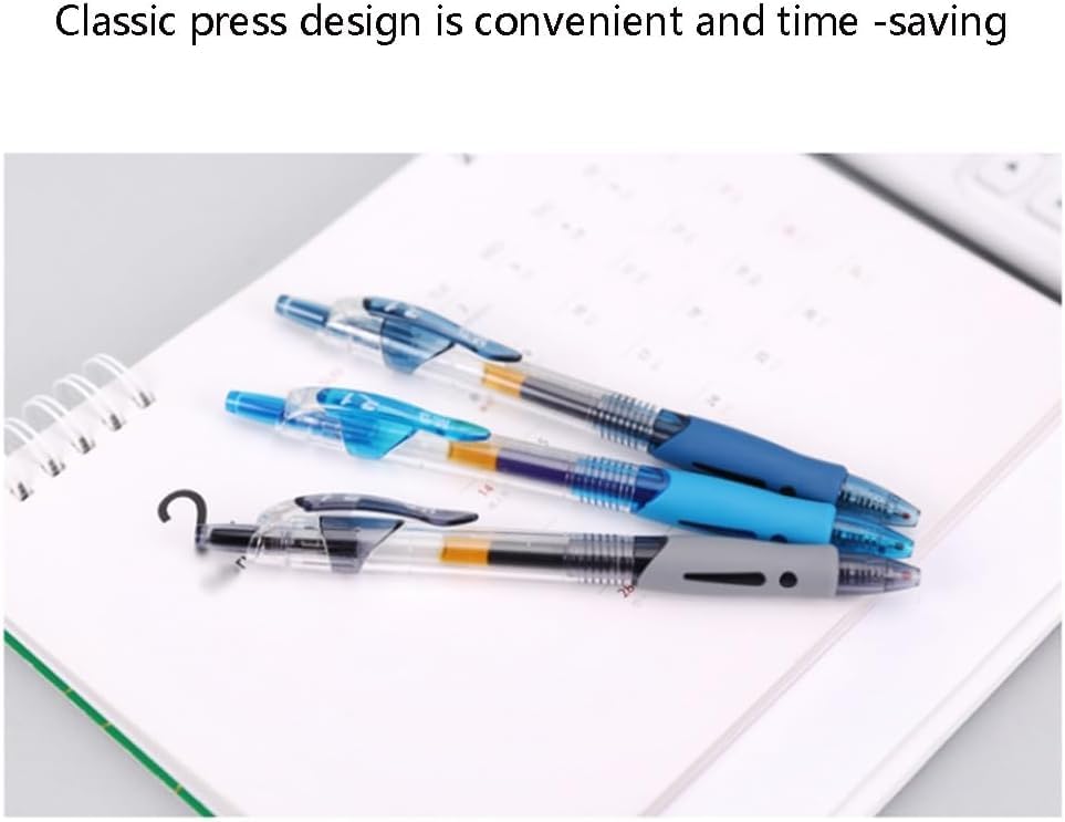 12-Pack Quick Dry 0.5mm Gel Pens - Smooth Writing Ink Pens for Note Taking, Journaling, Office & School Supplies - Perfect for Bullet Journals, Planner Writing, and Daily Tasks