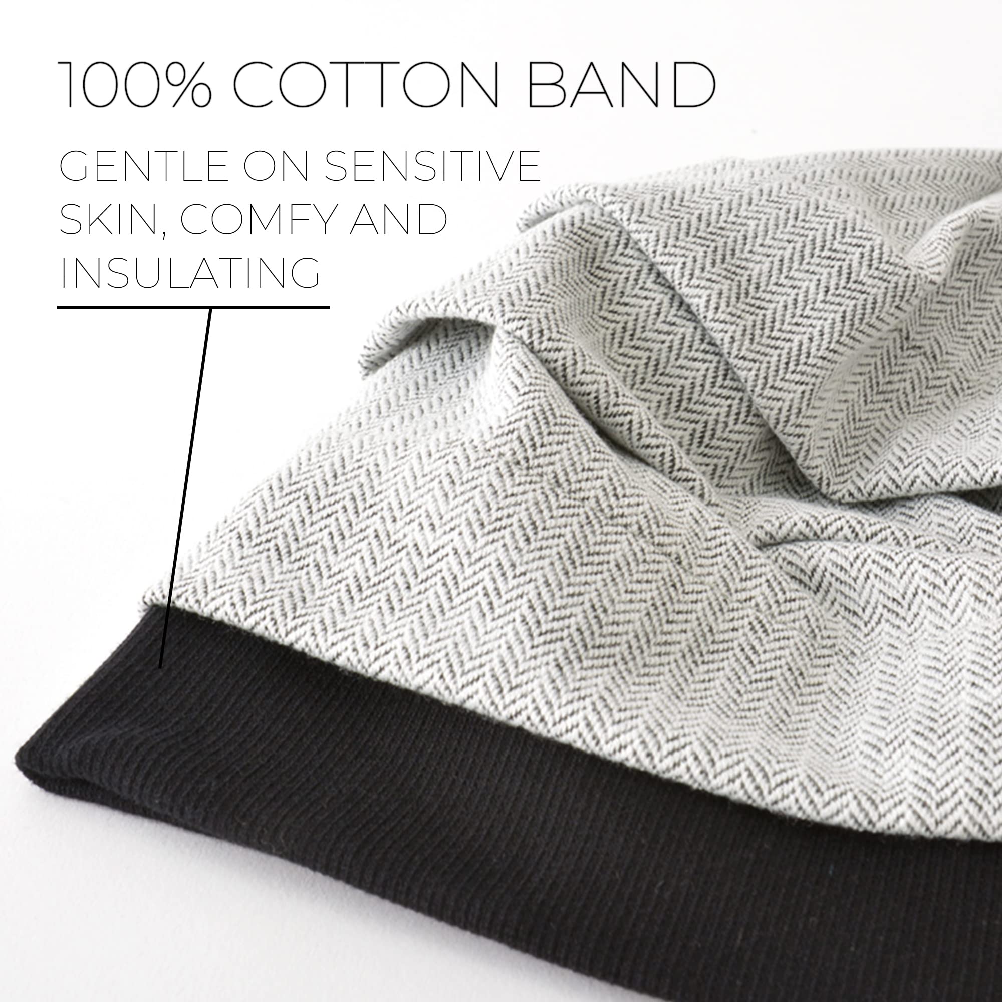 Unisex Oversized Slouchy Cotton Beanie - Baggy Hipster Hat with Surfer Pattern for Men & Women - Perfect for Surfing, Skiing, and Winter Fashion