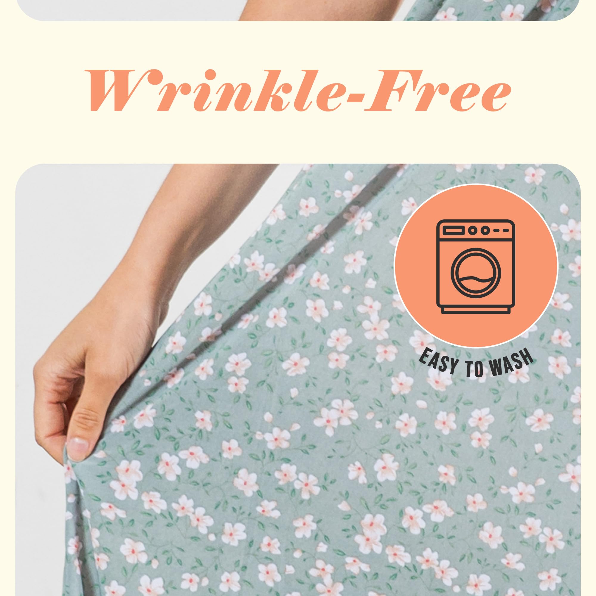 Floral Sundress with Pockets - Women's Sleeveless Long Beach Dress with Scrunchie | Perfect for Vacation, Summer Outings & Tropical Getaways 2024